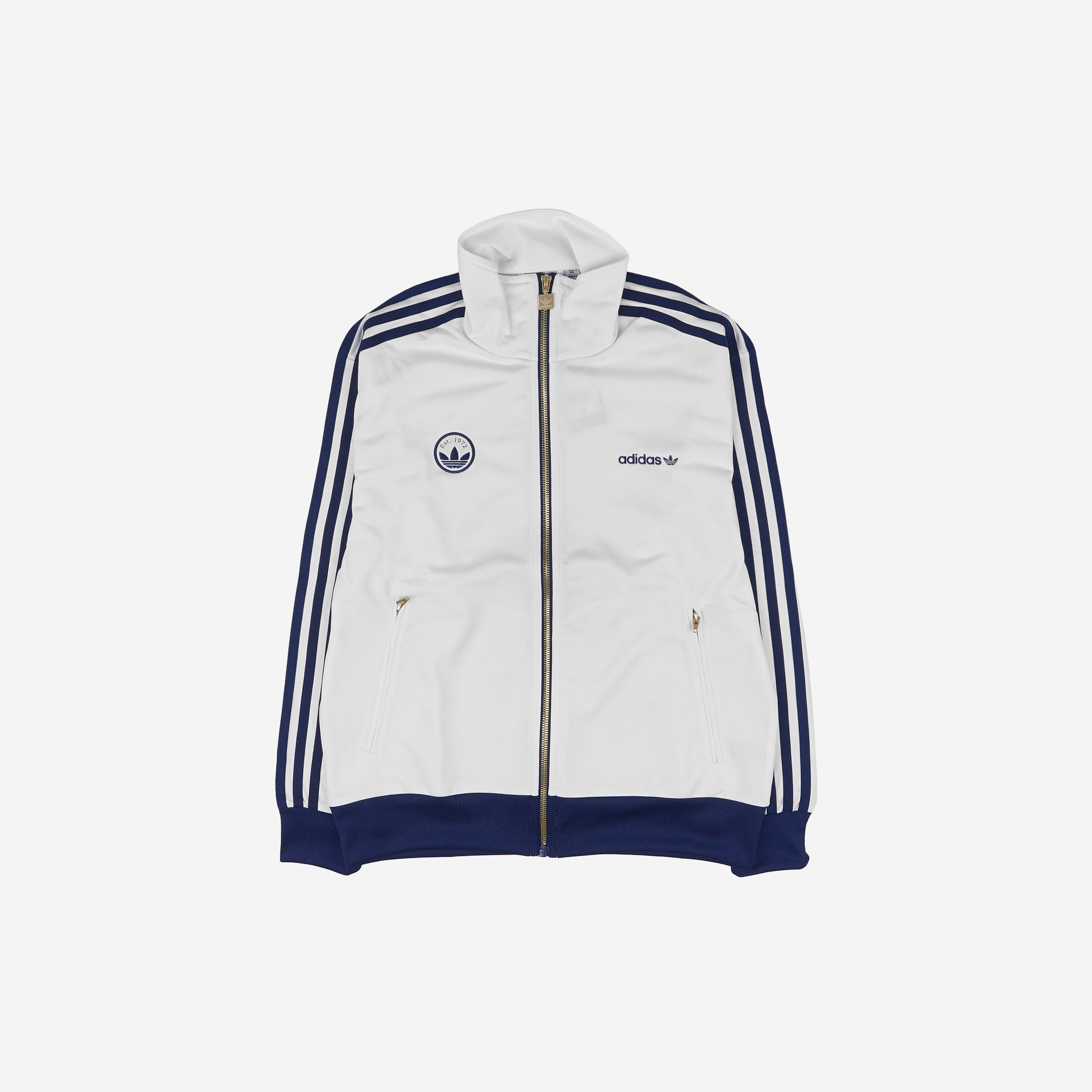 (W) Adidas Firebird Badge Track Top Cloud White - KR Sizing