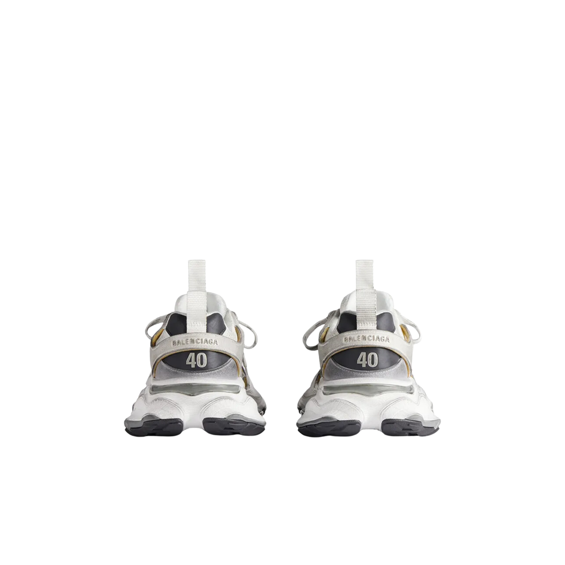 (W) 발렌시아가 카고 스니커즈 화이트 그레이((W) Balenciaga Cargo Sneakers White Grey) - 3