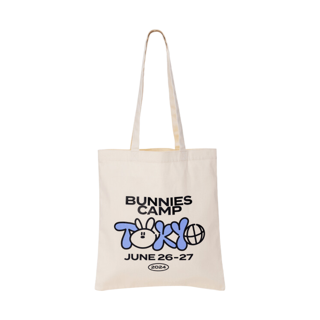 NewJeans Bunnies Camp 2024 Tokyo Dome Tote Bag White 상세 이미지 1