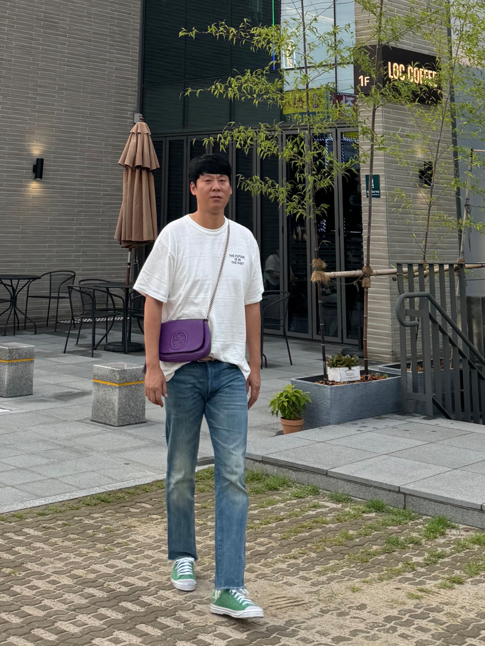 Human Made Graphic T-Shirt #1 2 White 착용 스타일 - 3