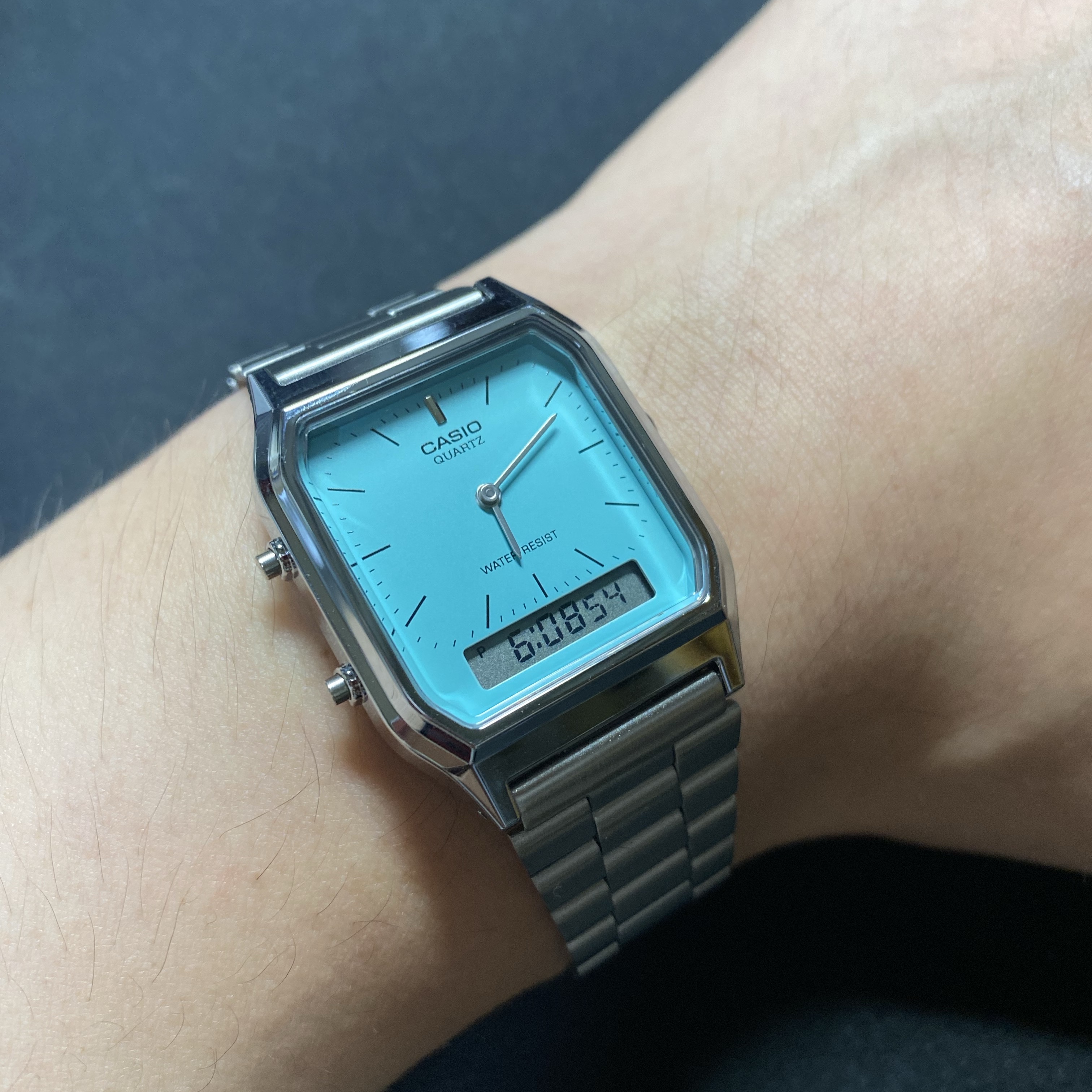 Casio AQ-230A-2A2MQY 착용 스타일 - 3