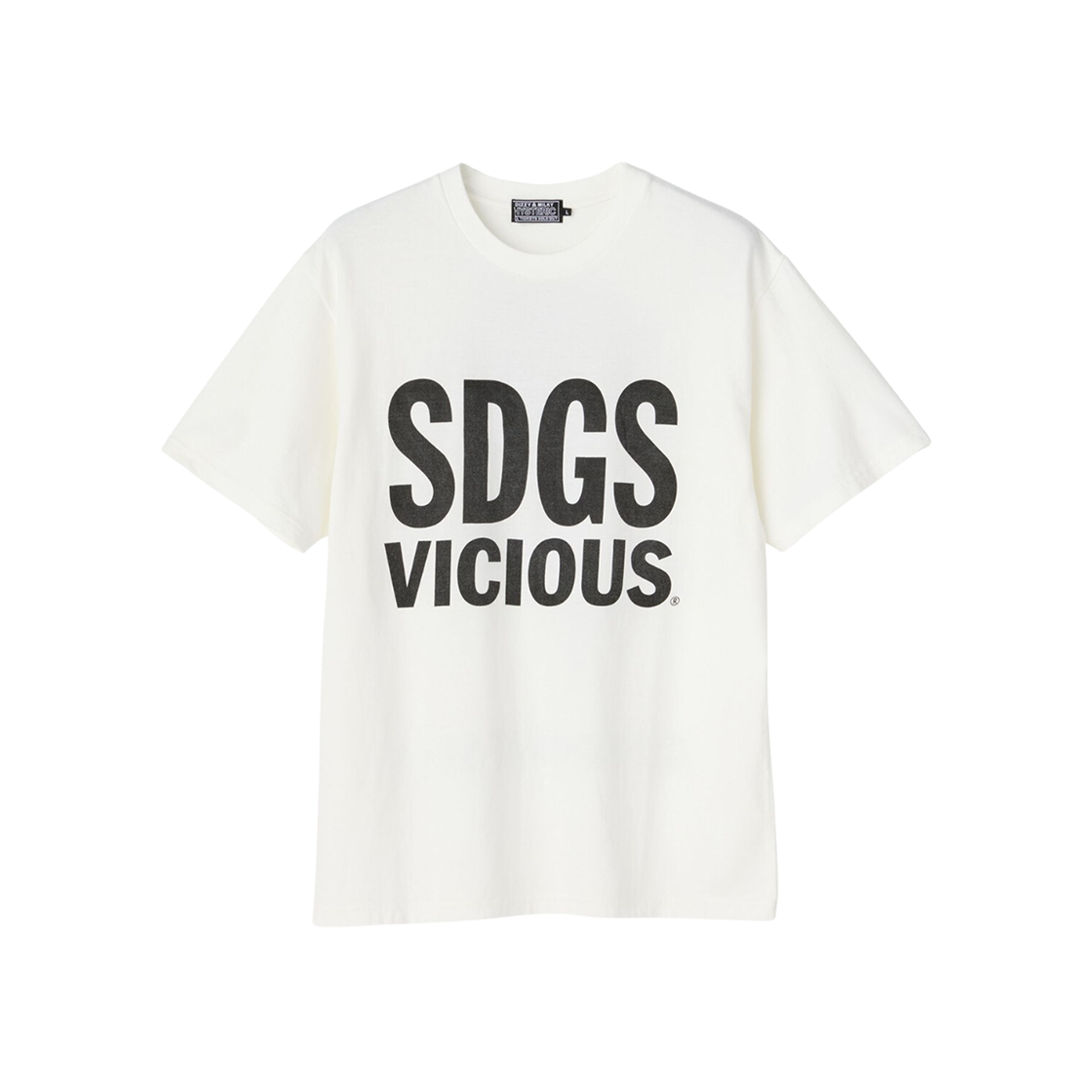 Hysteric Glamour SDGS Vicious T-Shirt White 상세 이미지 1