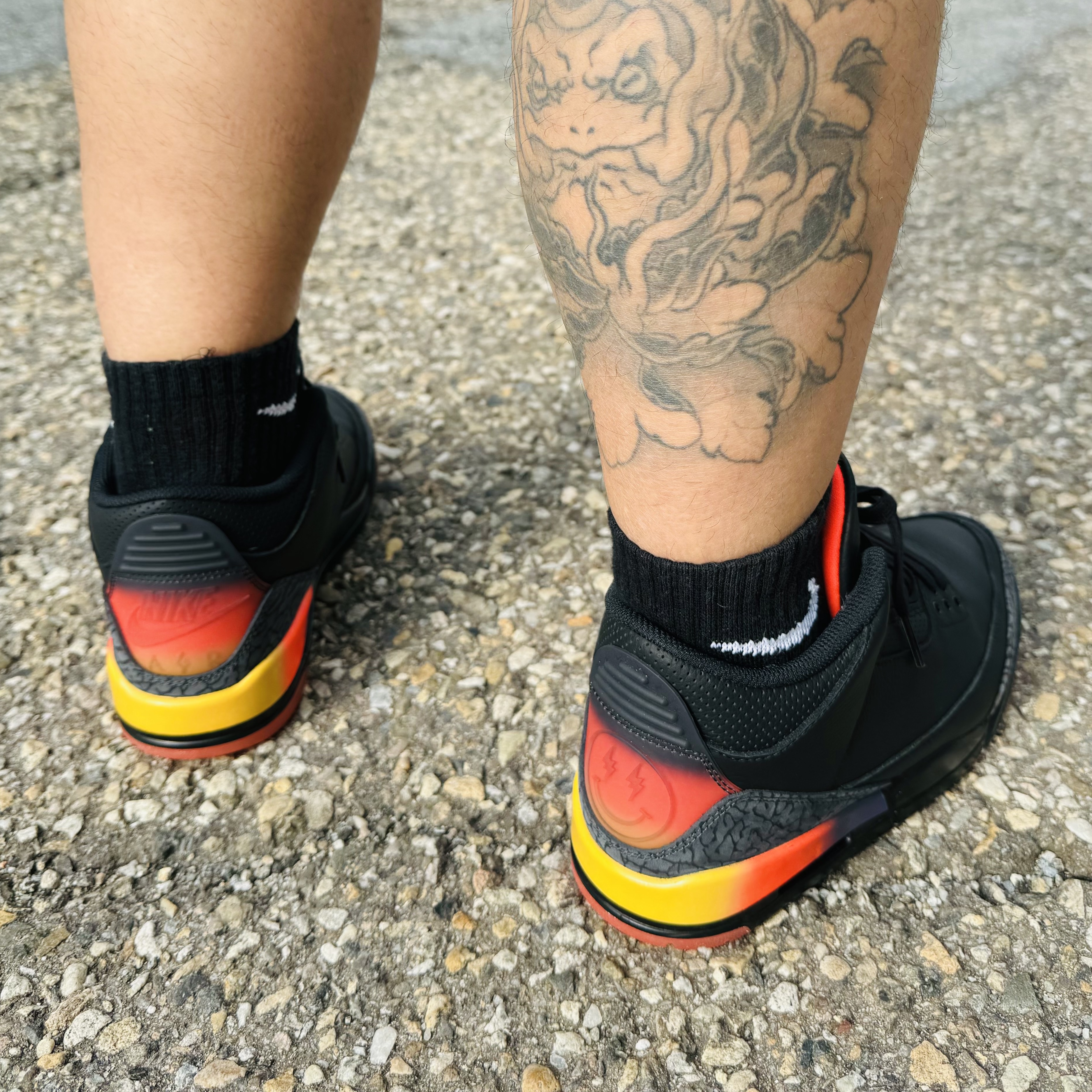 Jordan 3 x J Balvin Retro SP Rio 착용 스타일
