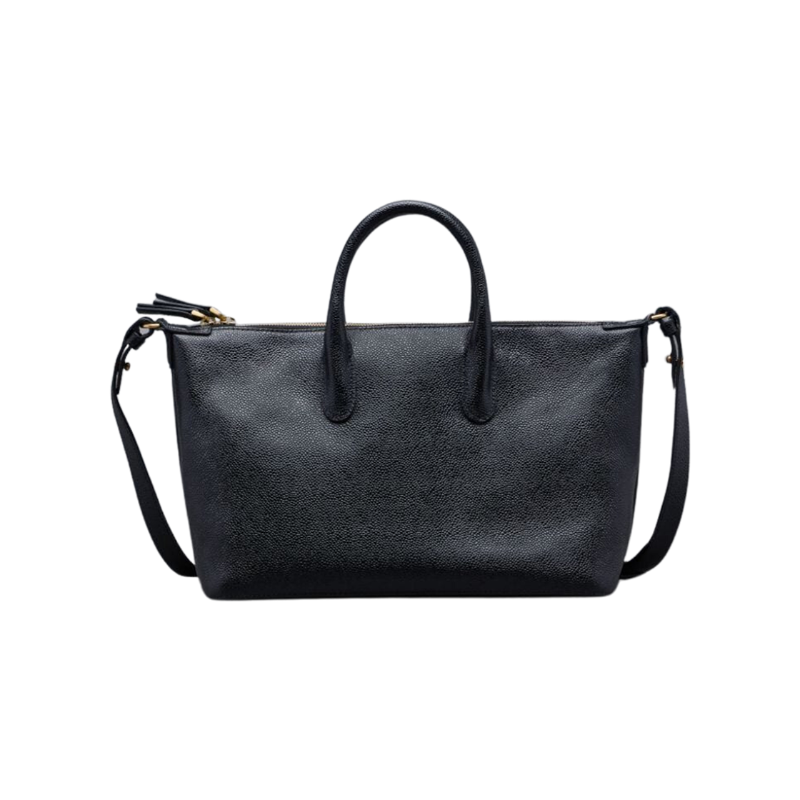 Thom Browne Pebble Grain Small Duffle Black 상세 이미지 3