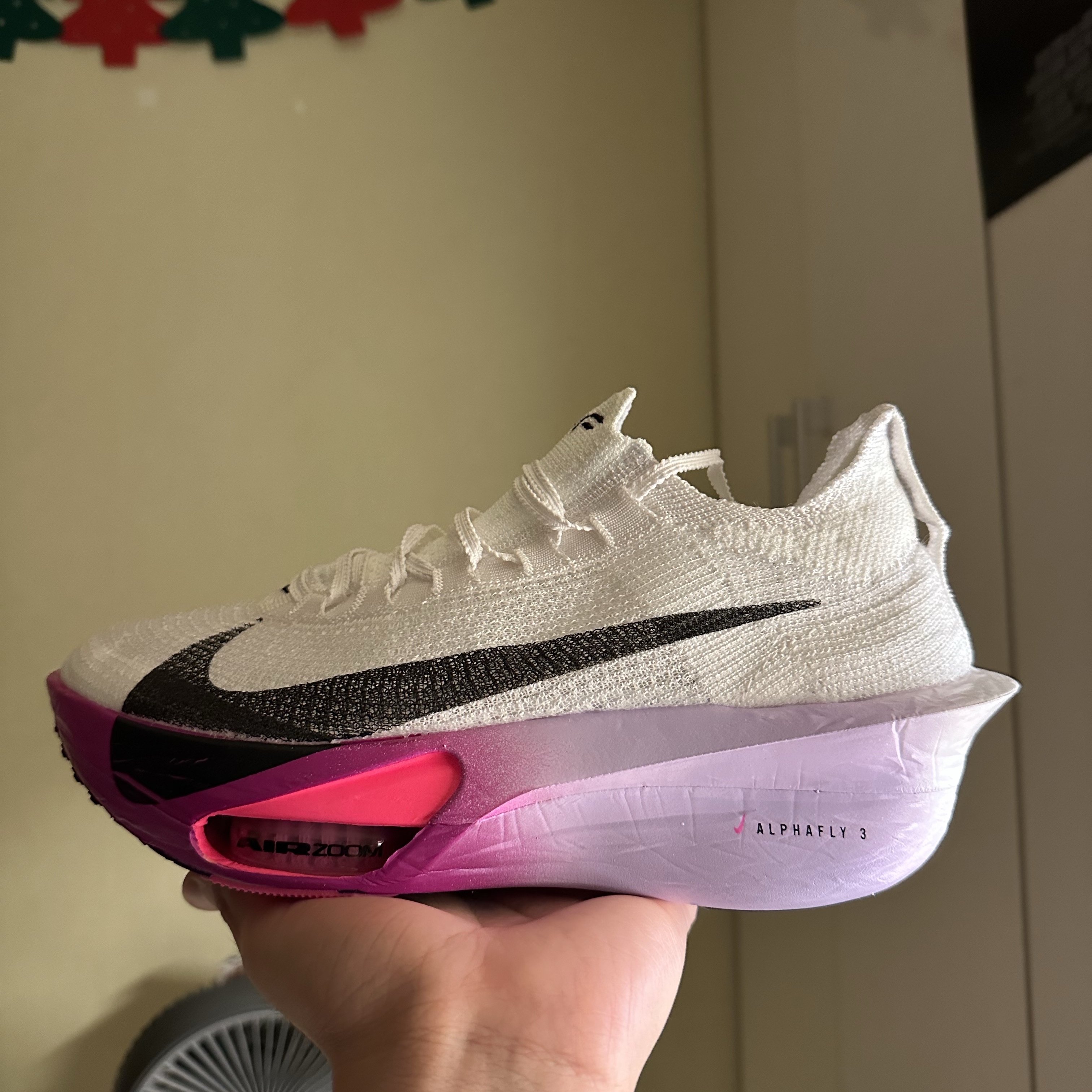 Nike Air Zoom Alphafly Next% 3 Hyper Pink 착용 스타일