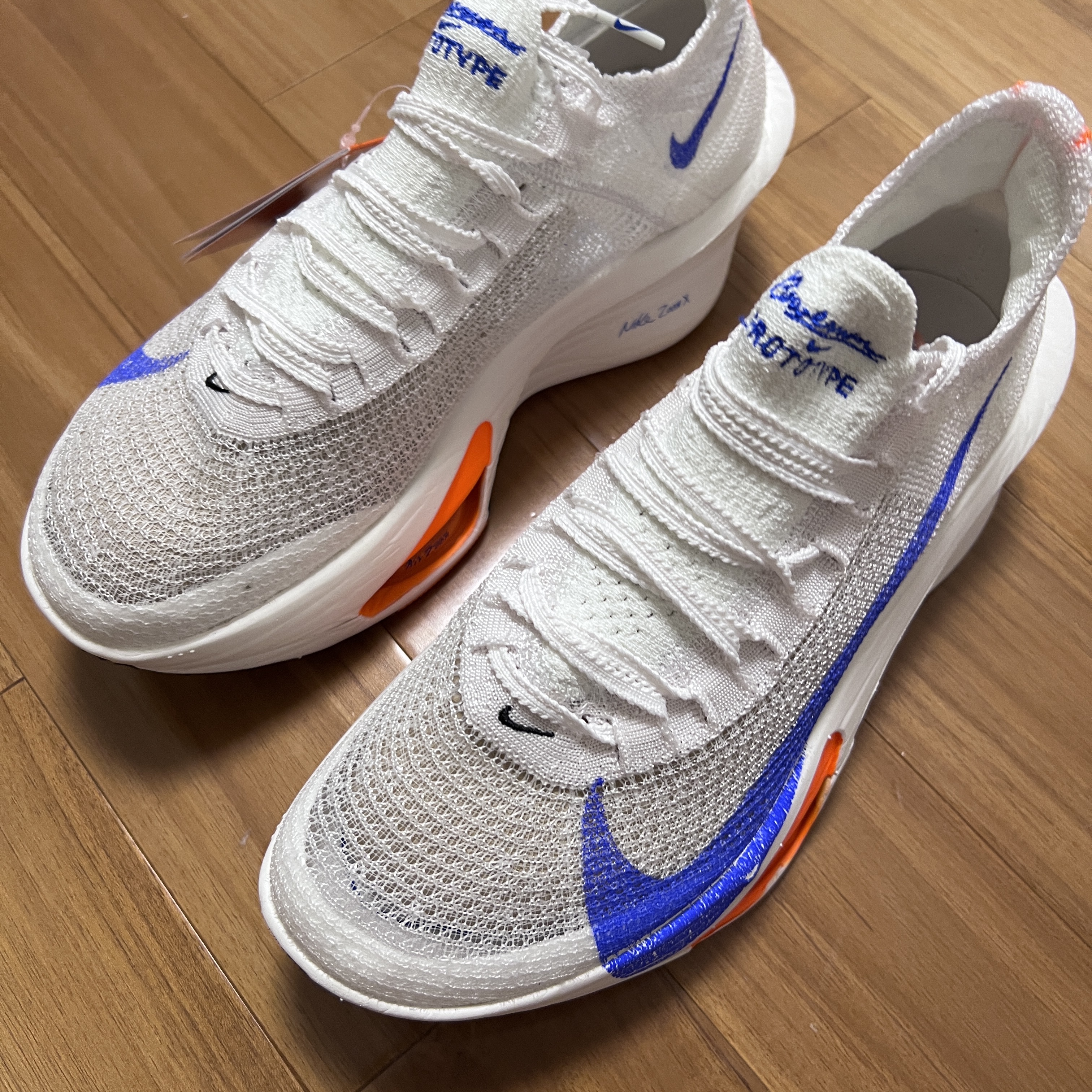 Nike Air Zoom Alphafly Next% 3 Blueprint 착용 스타일