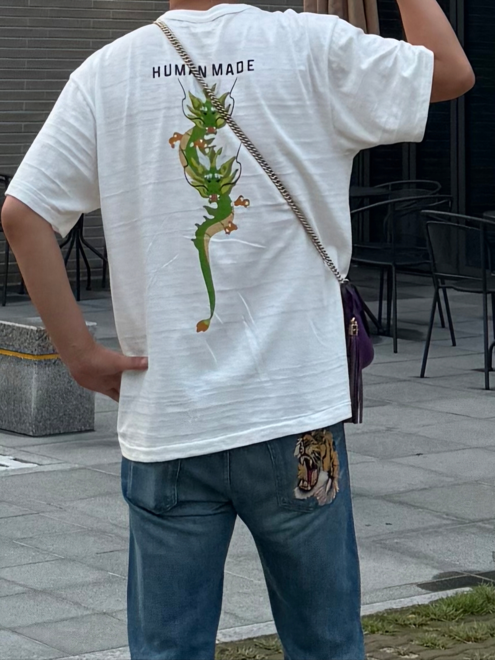 Human Made Graphic T-Shirt #1 2 White 착용 스타일 - 2