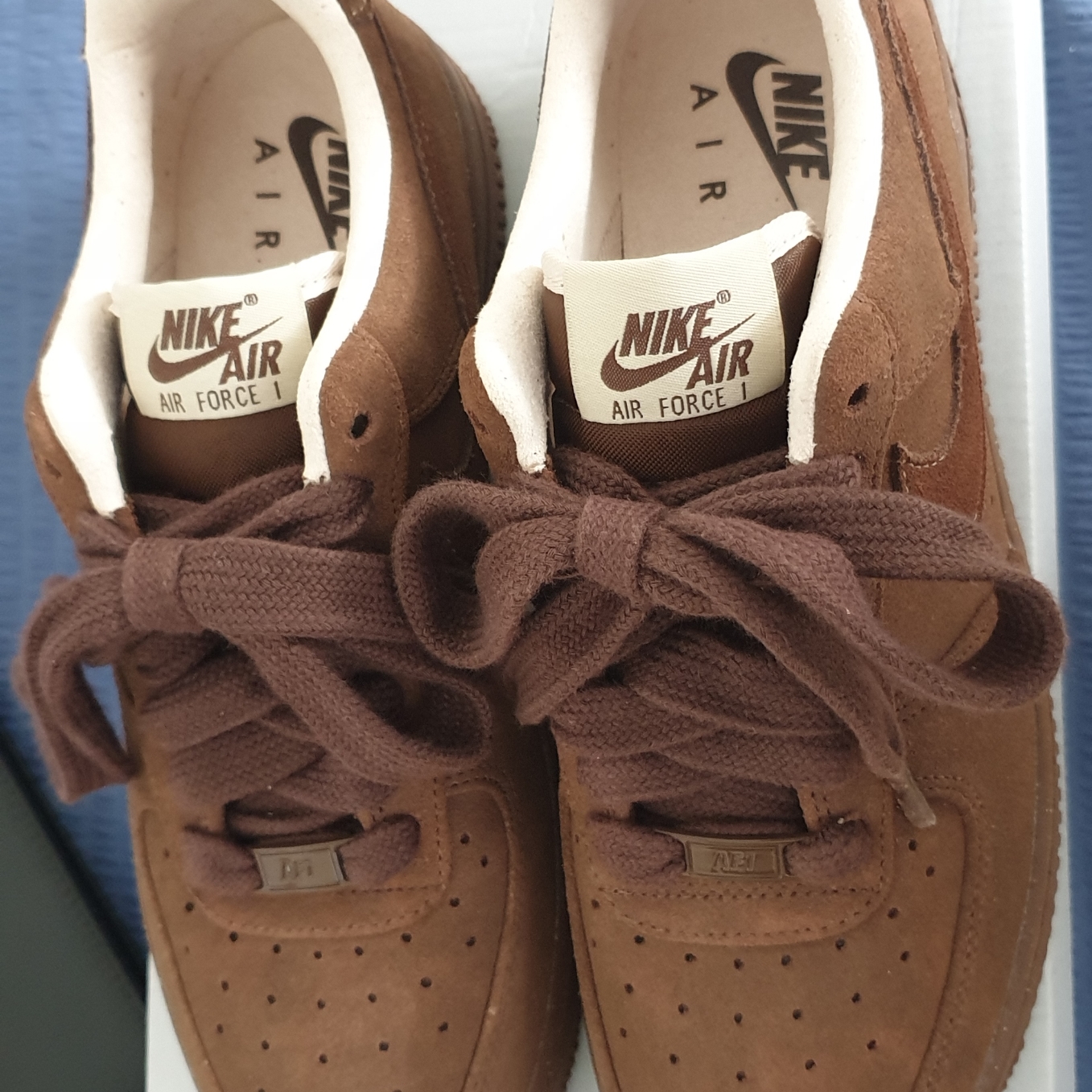(W) Nike Air Force 1 '07 Cacao Wow 착용 스타일 - 3