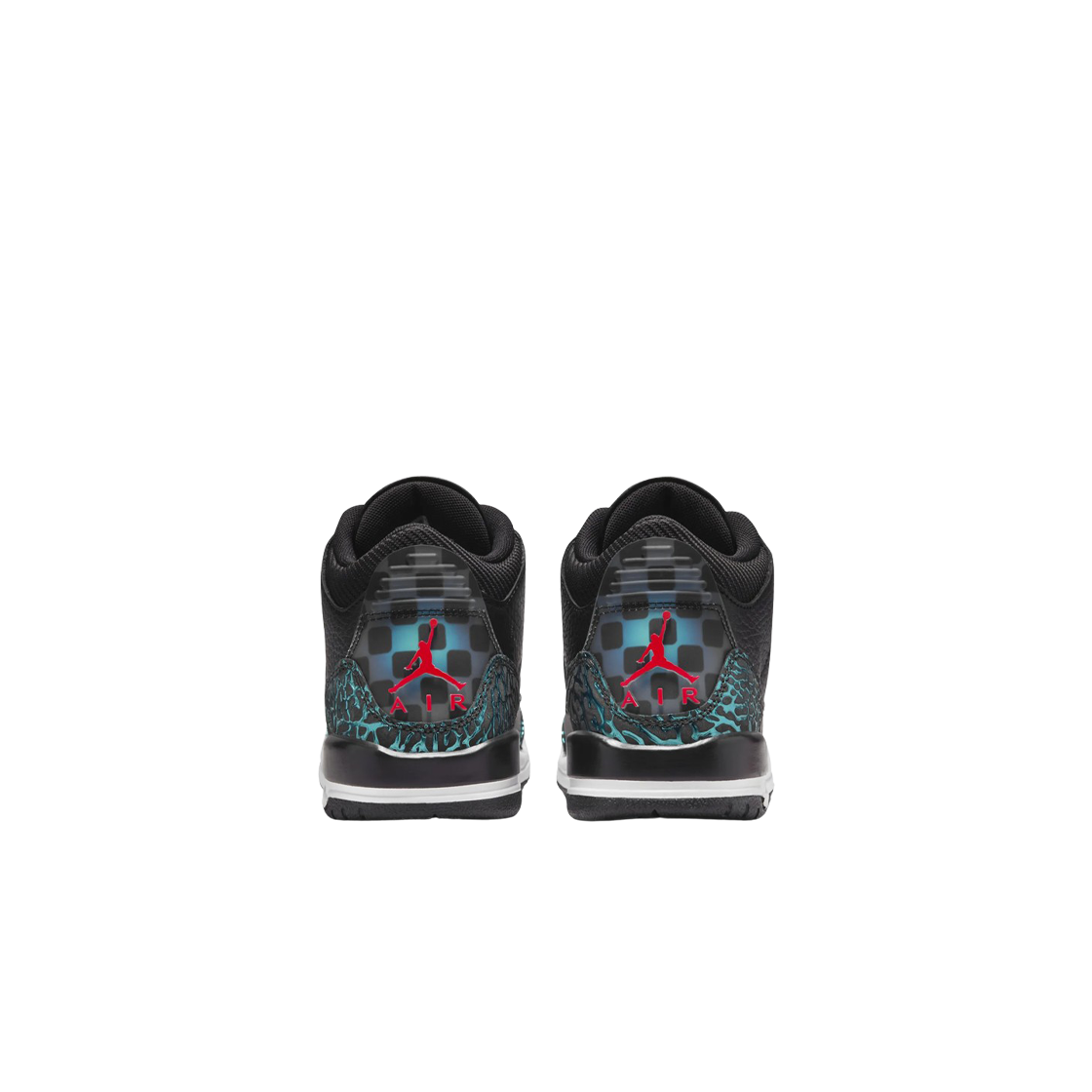 (GS) 조던 3 레트로 블랙 앤 하이퍼 제이드((GS) Jordan 3 Retro Black and Hyper Jade) - 3
