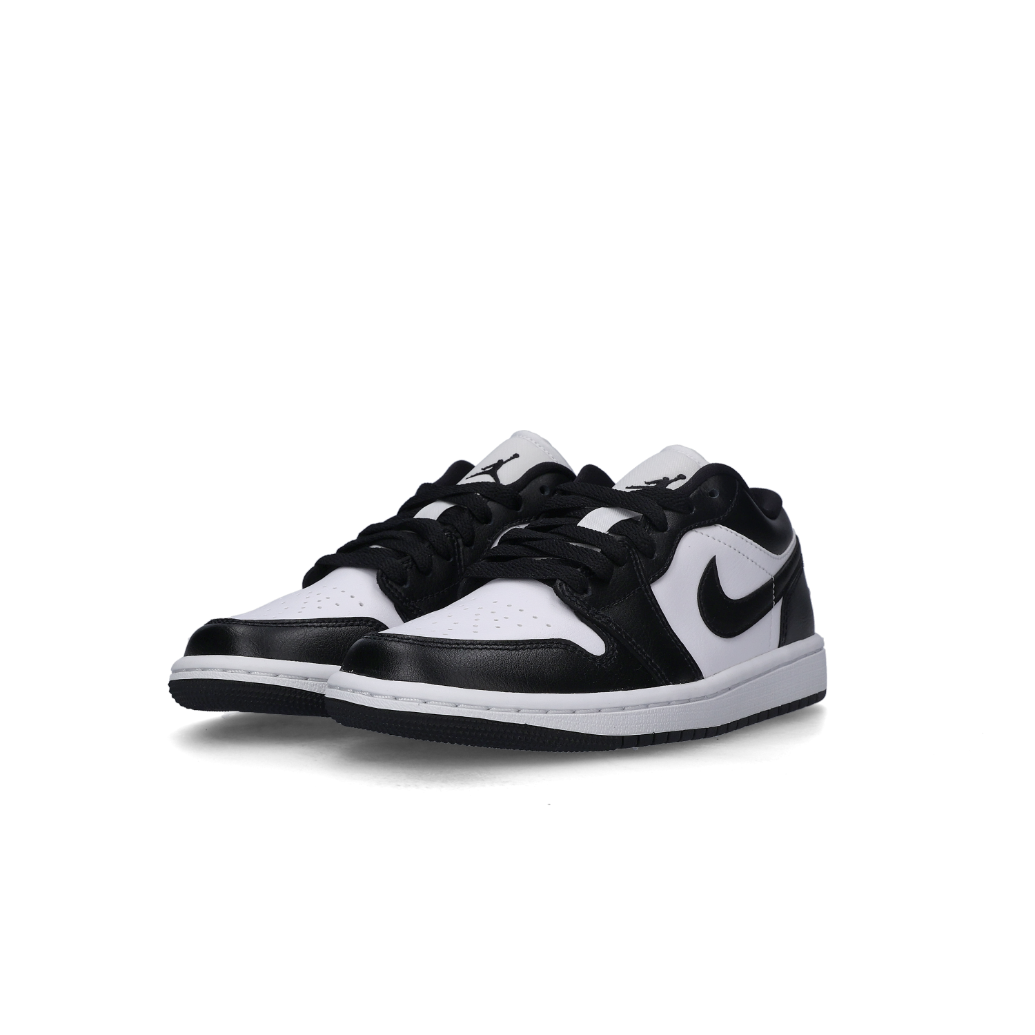(W) Jordan 1 Low Black and White