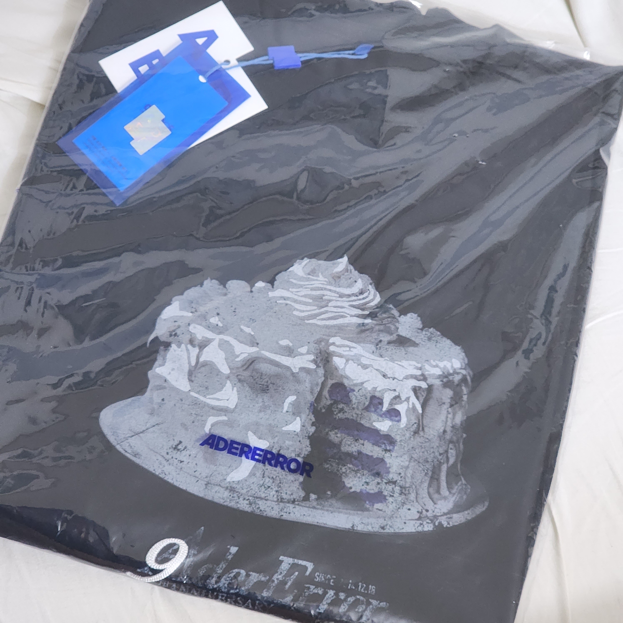 Ader Error Og; 9th @2231 T-Shirt Noir 착용 스타일