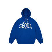 Palace x Champion Shop Hood Seoul Blue - 24FW