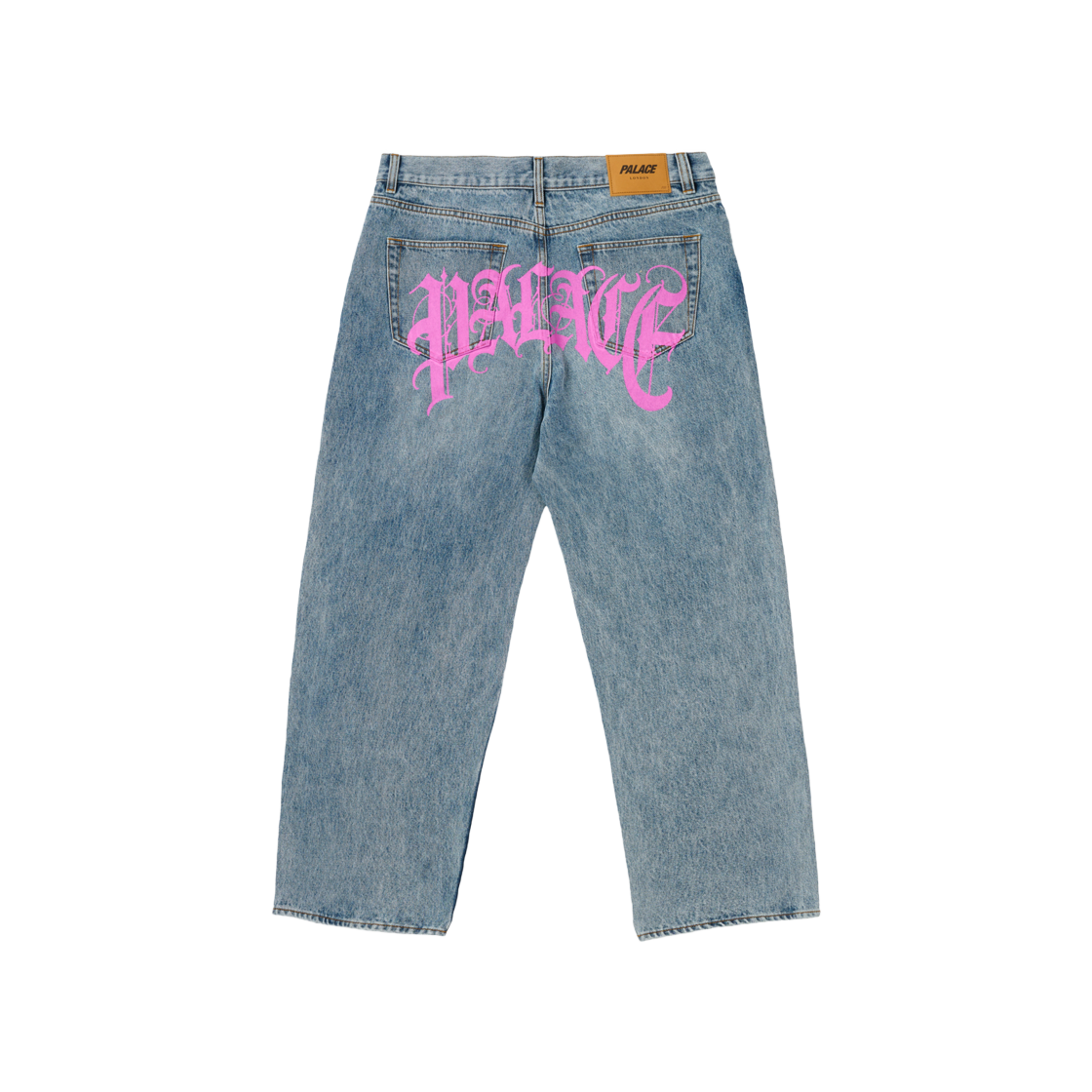 팔라스 EL 스크립트 P90 배기 진 스톤 워시 - 24FW | Palace | KREAM