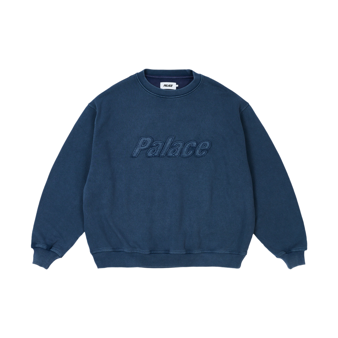 팔라스 트리플 스티치 크루 피그먼트 그린 - 24FW | Palace | KREAM