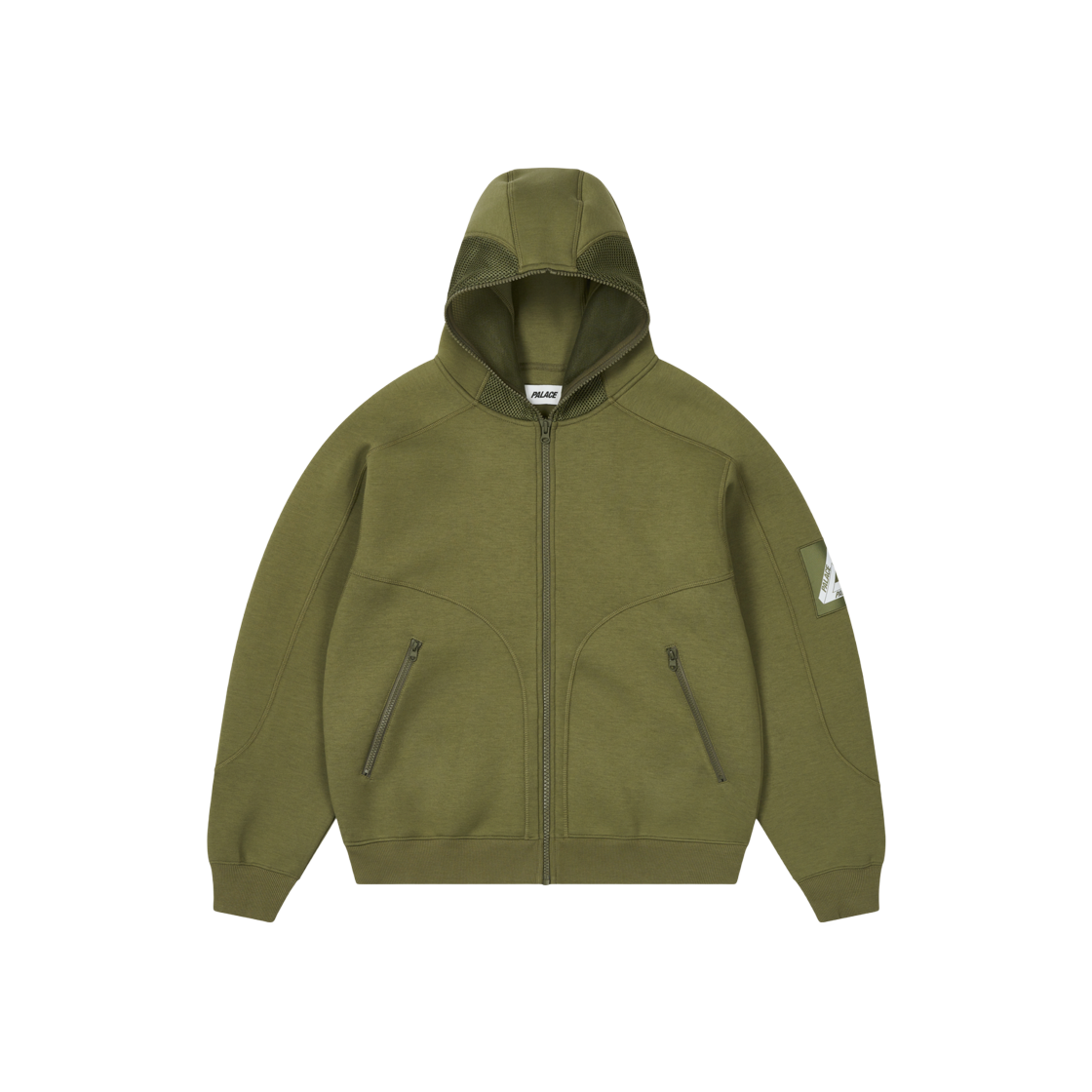 Palace P-Tech Mesh Hood The Deep Green - 24FW 상세 이미지 1