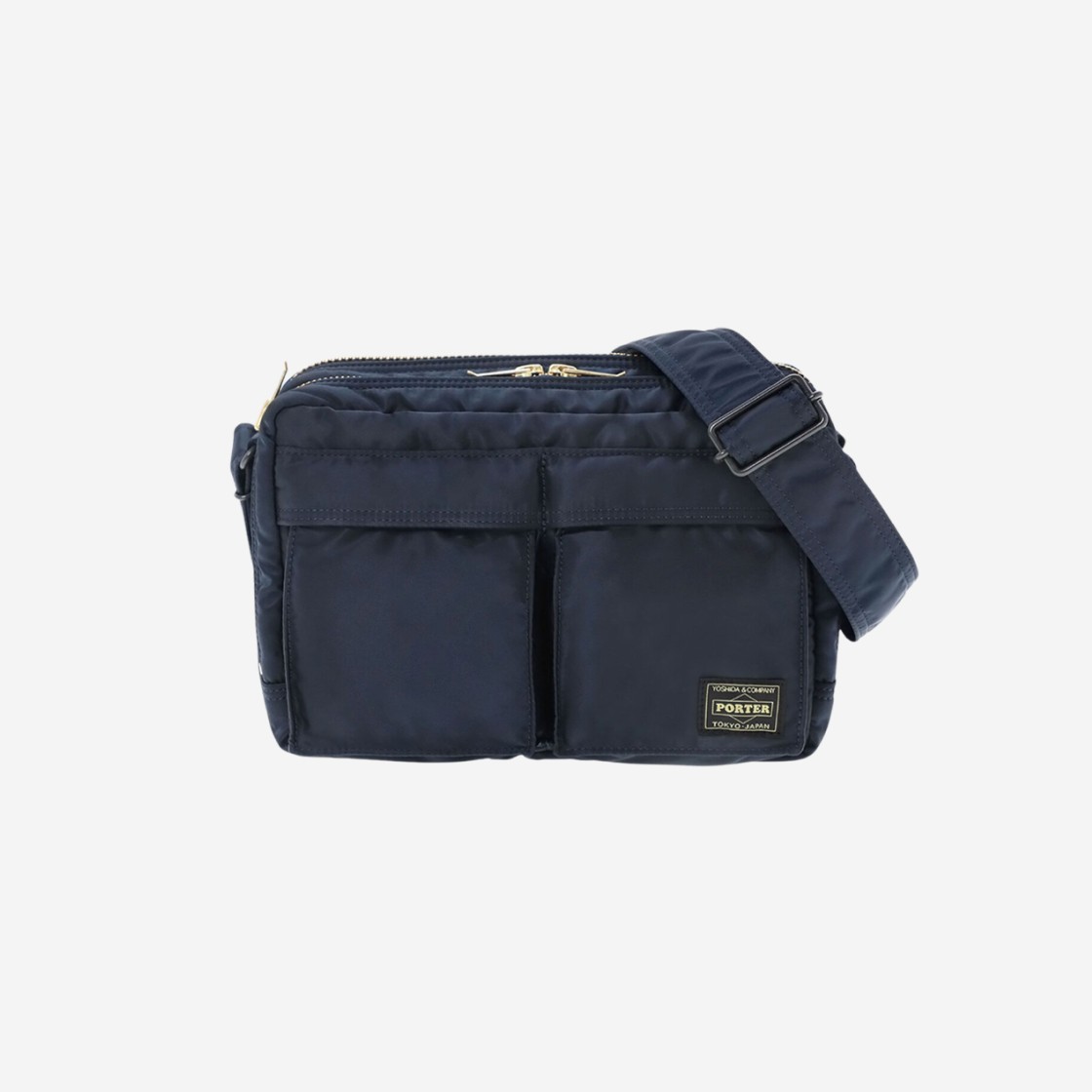 Porter All New Tanker Sling Bag Zip Iron Blue 상세 이미지 1