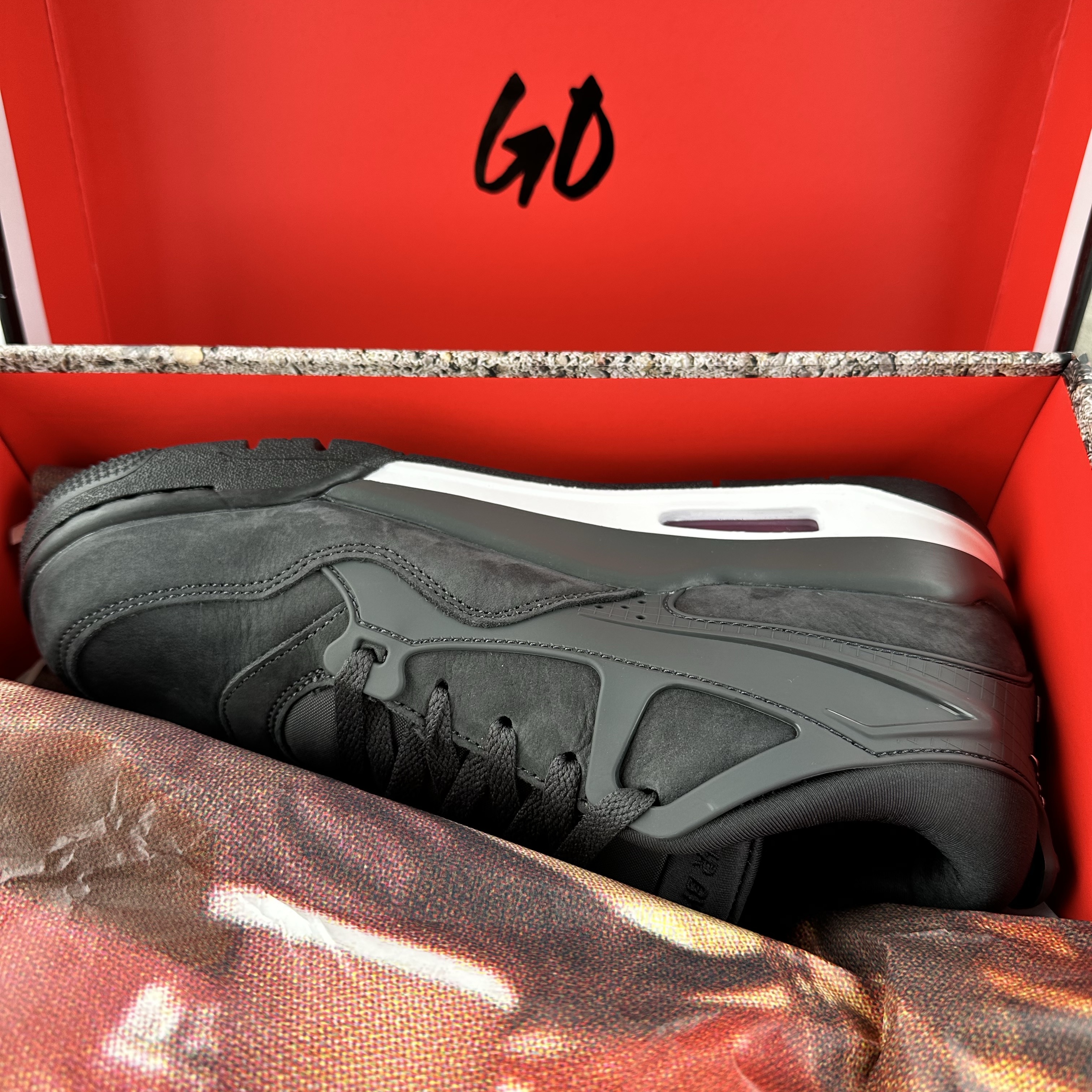 Jordan 4 x Nigel Sylvester RM SP Driveway Grey 착용 스타일 - 2