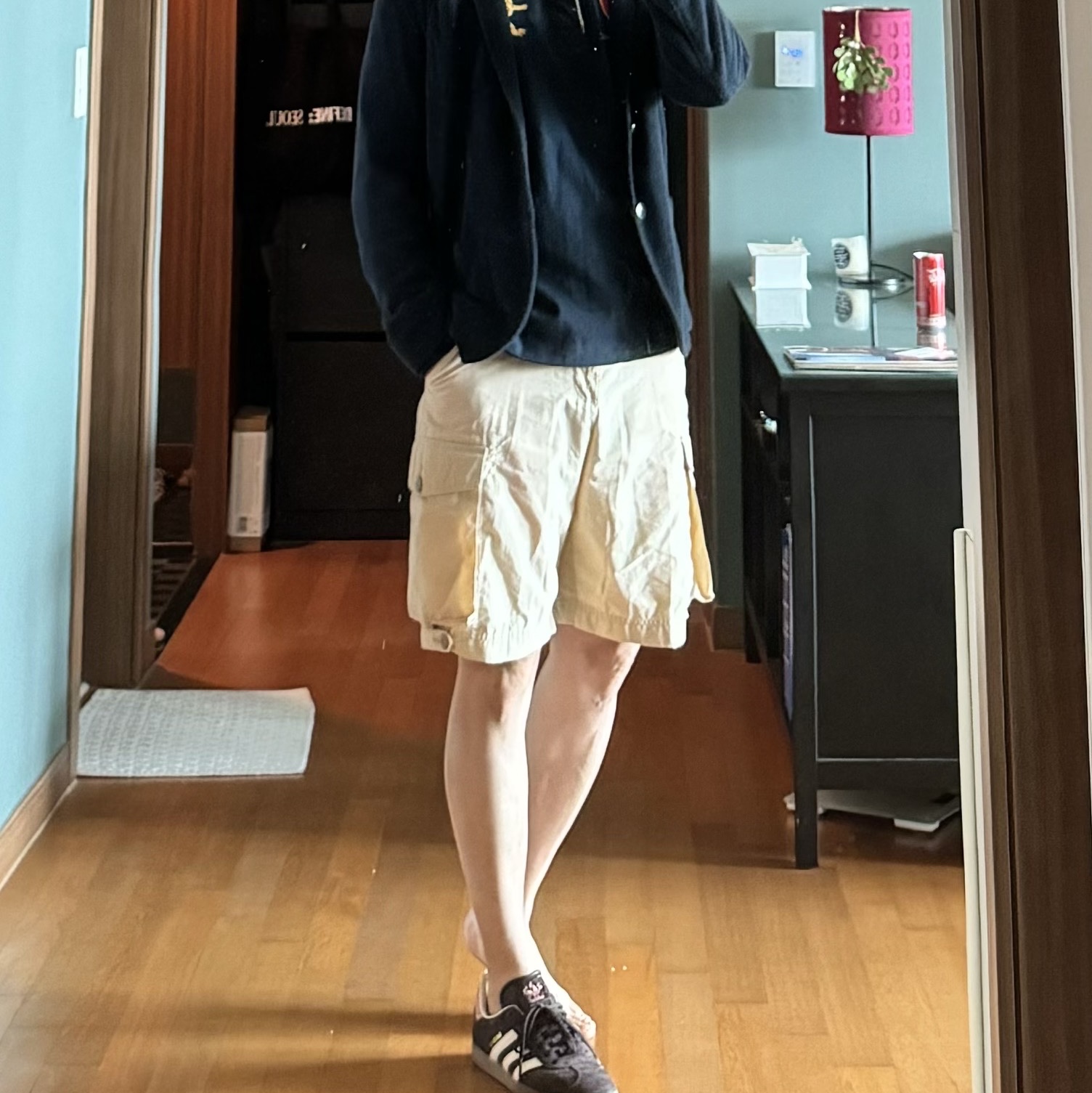 (W) Adidas Gazelle Shadow Brown 착용 스타일 - 1