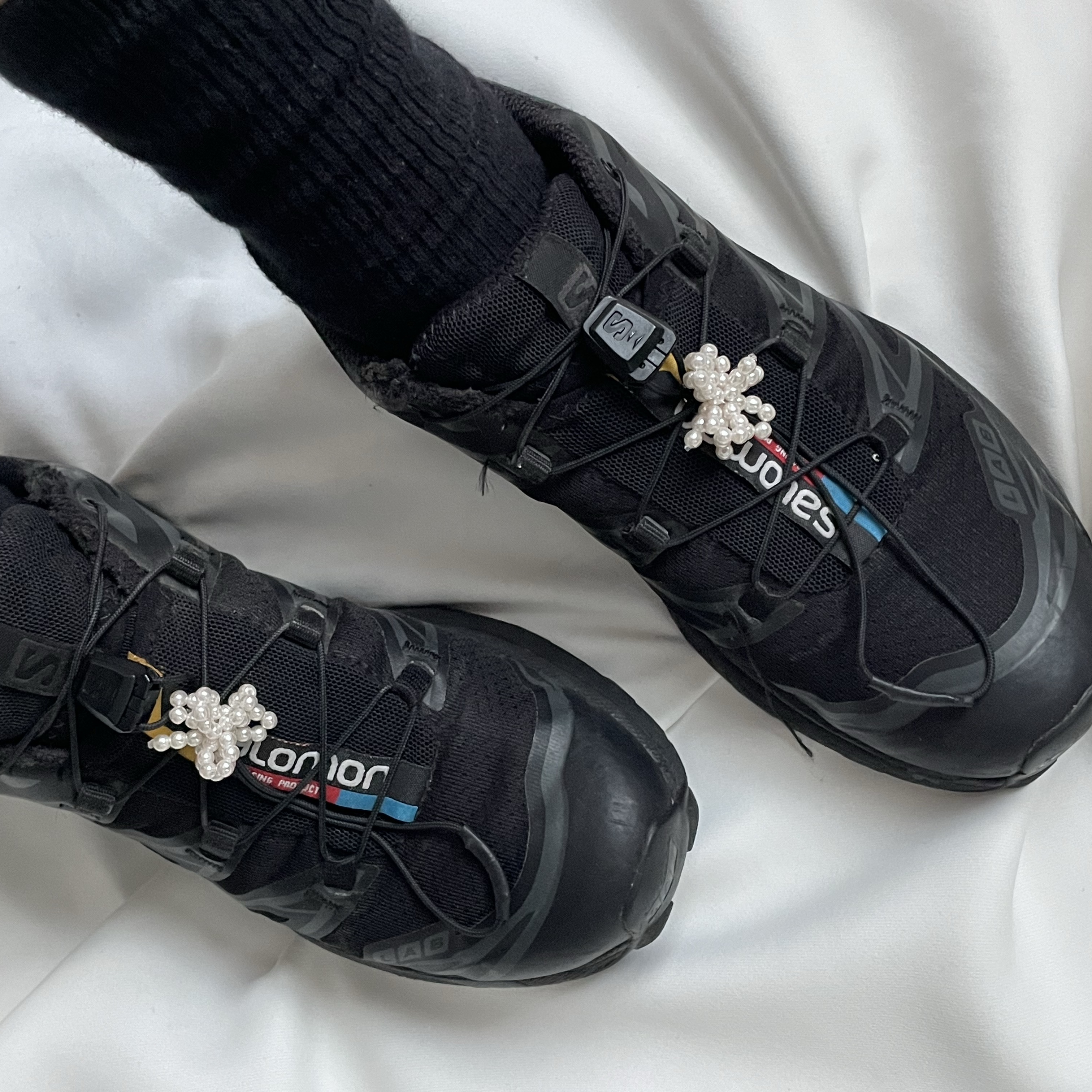 Salomon XT-6 ADV Black 착용 스타일 - 2