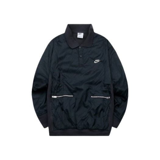 Nike Circa Lined Polo Jacket Black - Asia