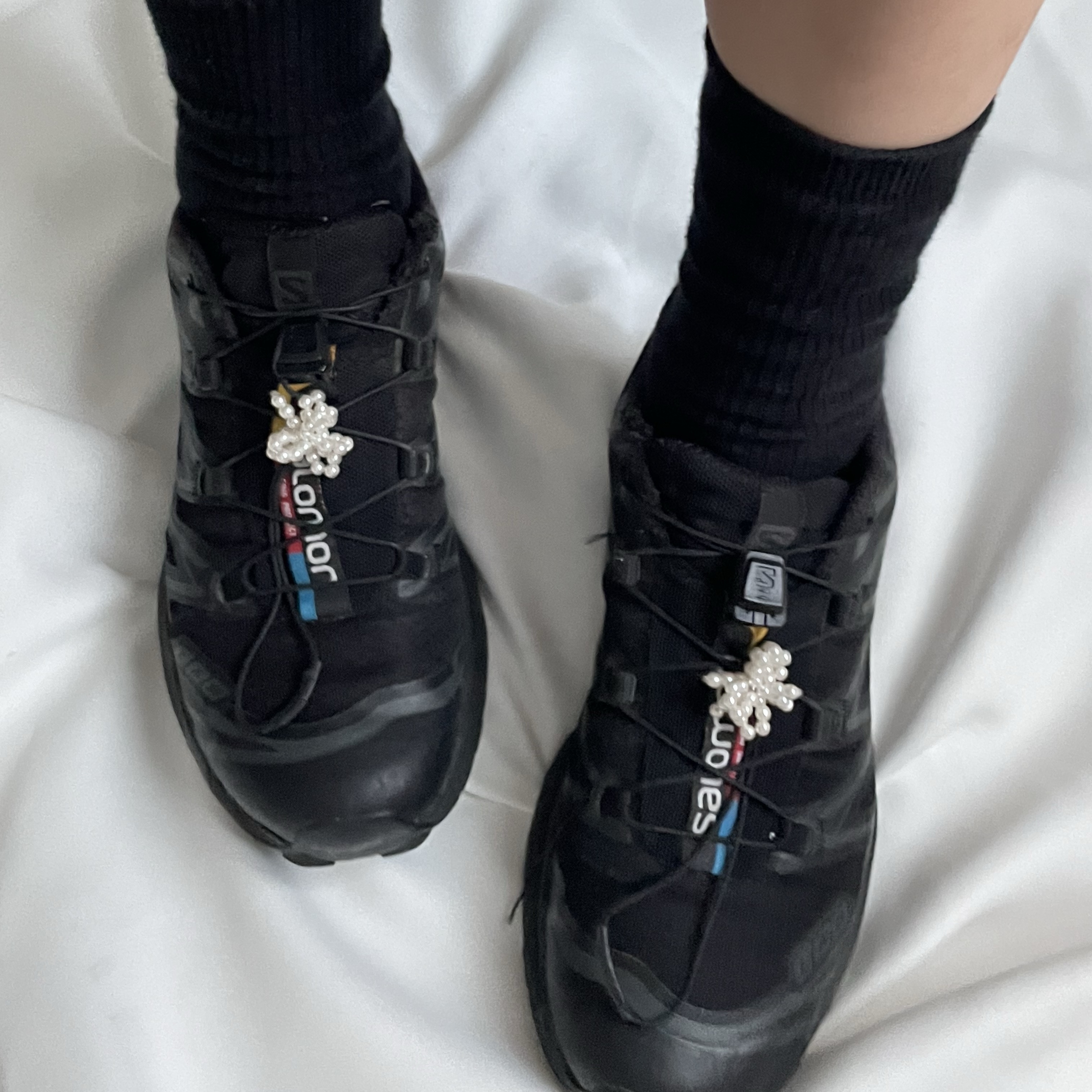 Salomon XT-6 ADV Black 착용 스타일 - 1