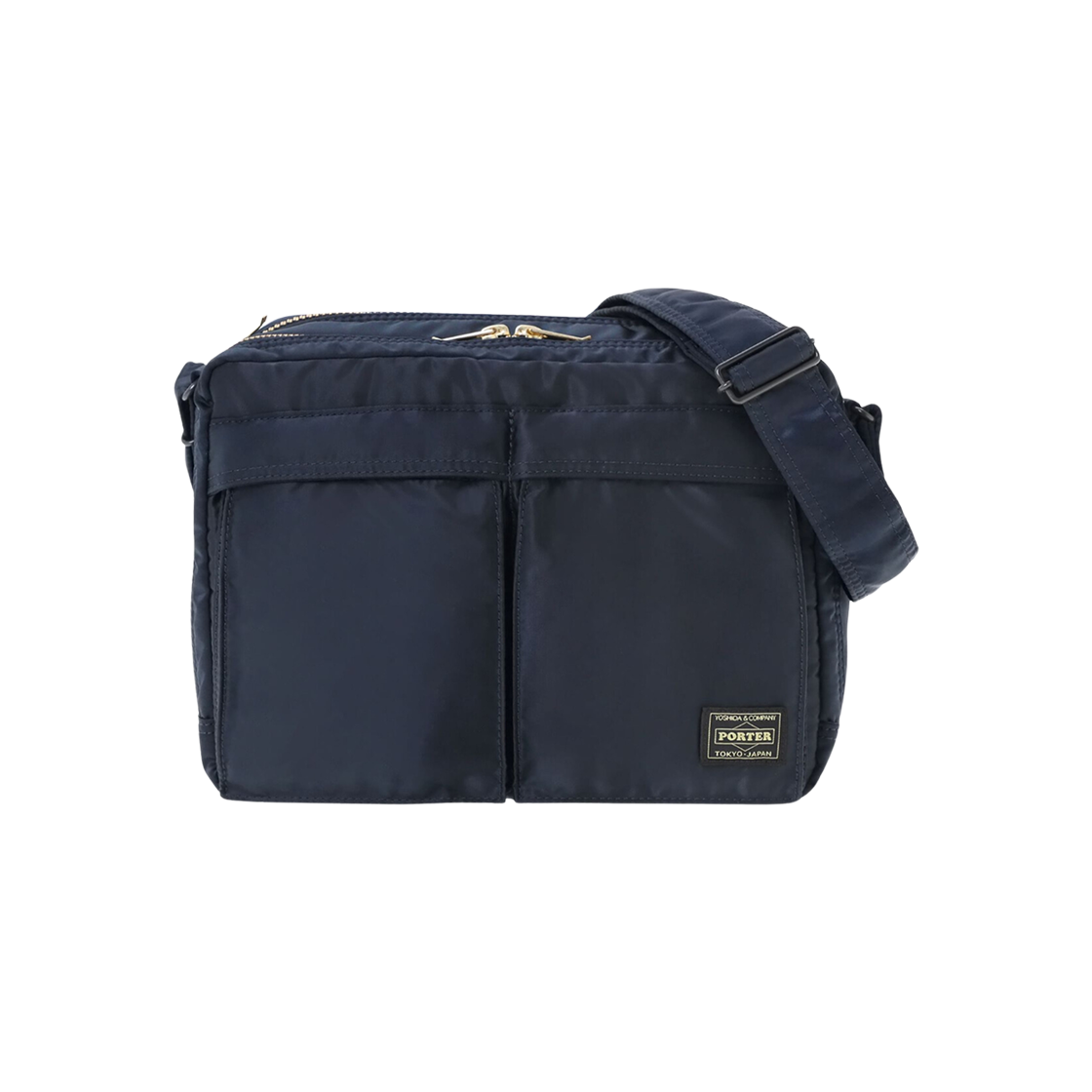 Porter All New Tanker Sling Bag Zip L Iron Blue 상세 이미지 1