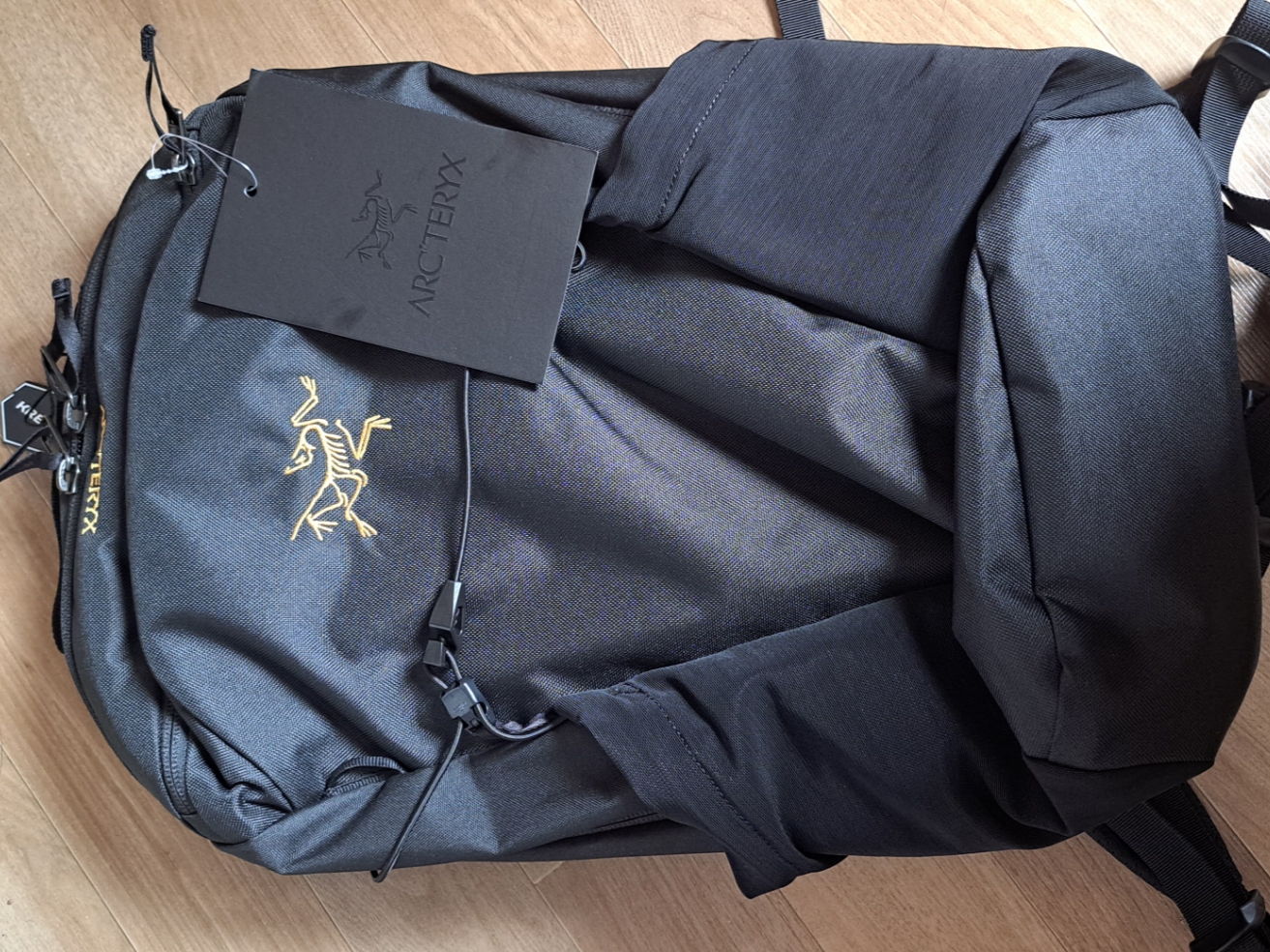 Arc'teryx Mantis 16 Backpack Black 착용 스타일