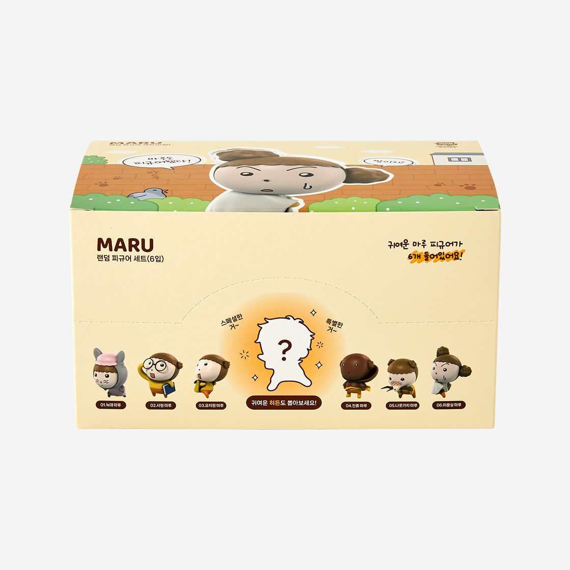 마루는강쥐 랜덤 피규어 세트 (6입)(Maru is a Puppy Random Figure Set (6P)) - 2