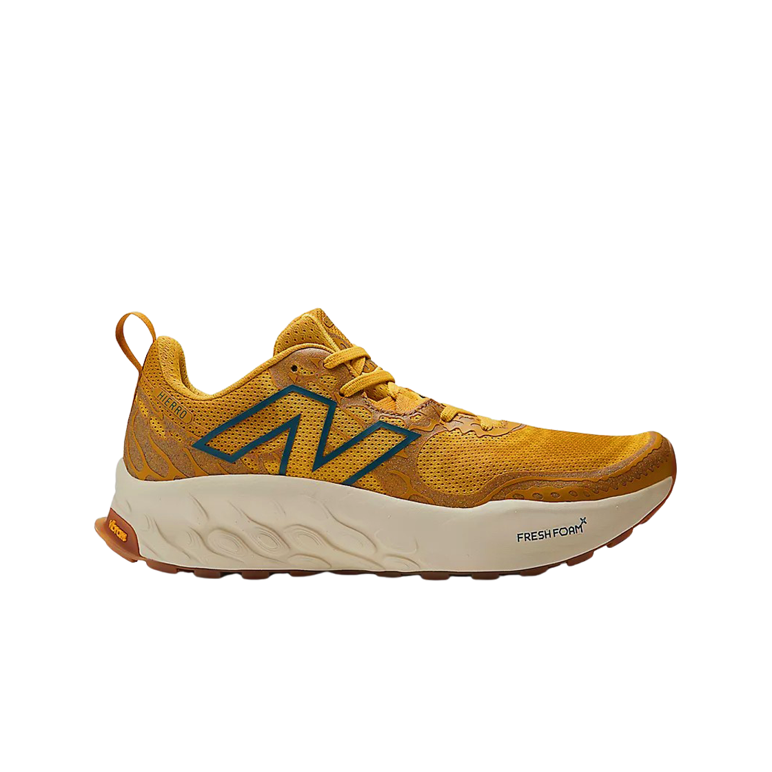 New Balance Fresh Foam X Hierro v8 Butterscotch Ginger Lemon - 2E Wide 상세 이미지 1