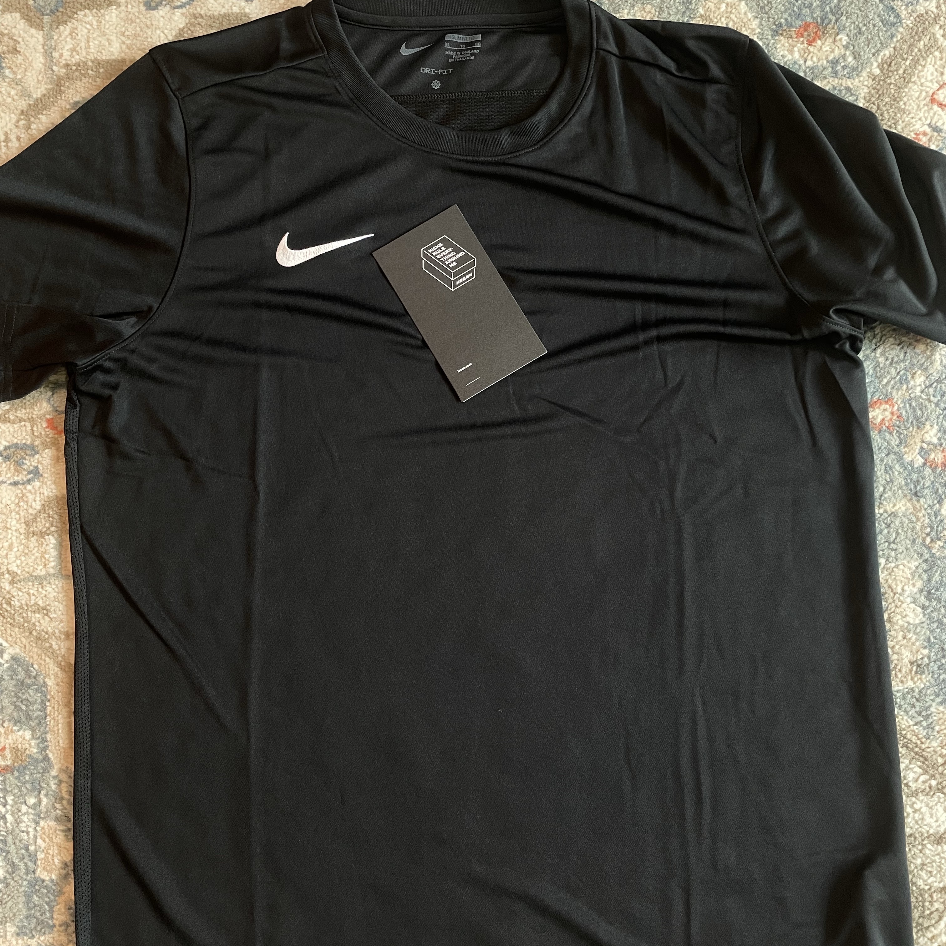 Nike Dri-Fit Park 7 T-Shirt Black 착용 스타일