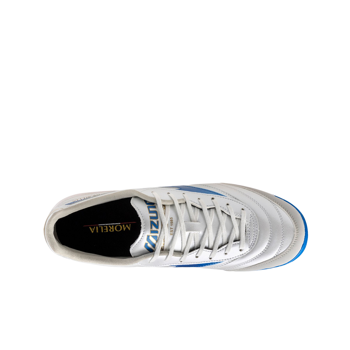 미즈노 모렐리아 살라 프로 TF 화이트 레이저 블루 | Mizuno | KREAM