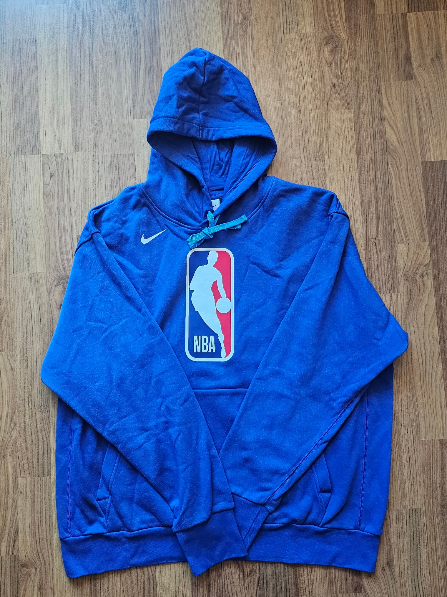 Nike Team 31 NBA Fleece Pullover Hoodie Black - US/EU, Nike Team 31 NBA Fleece Pullover Hoodie Old Royal - US/EU 착용 스타일 - 2