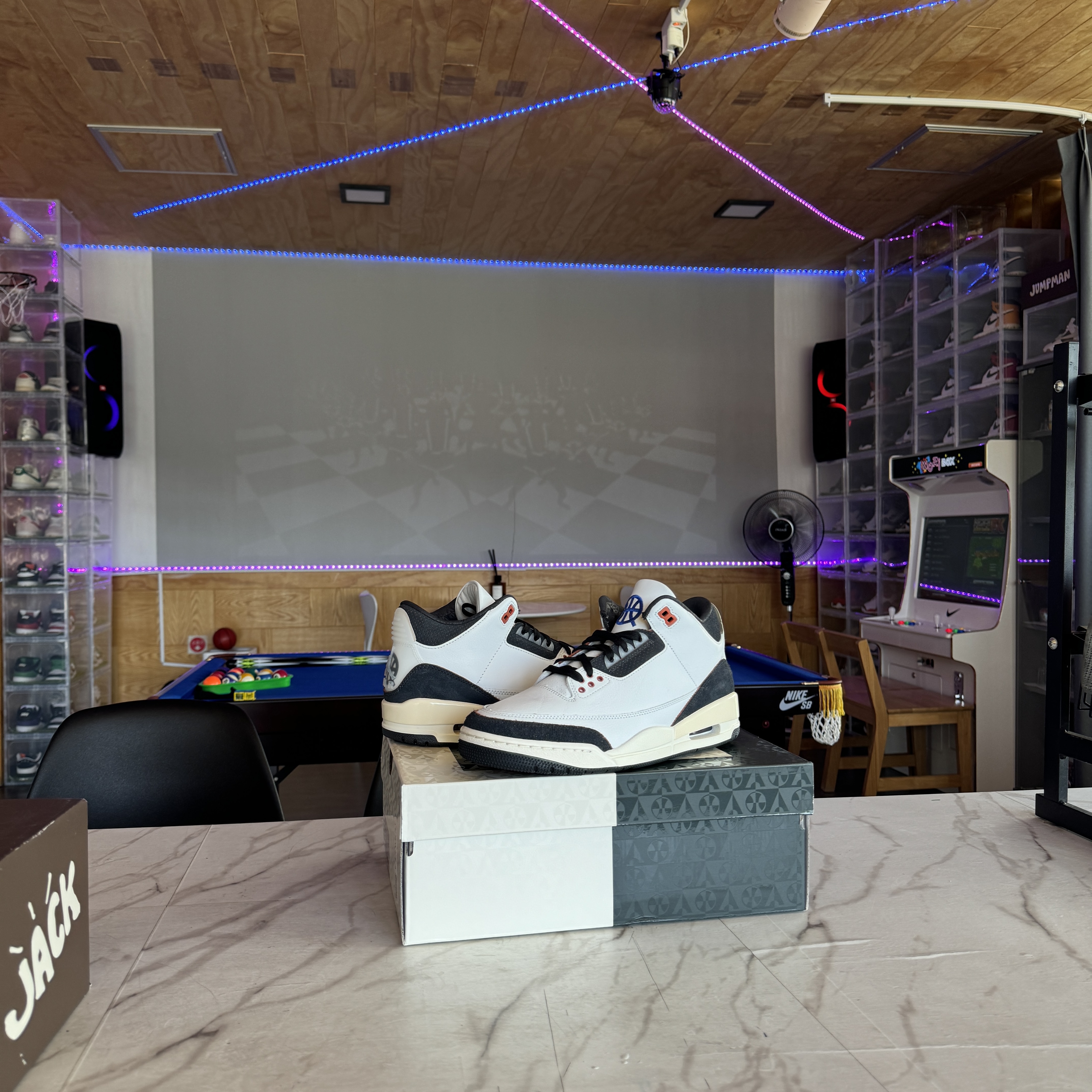 Jordan 3 Retro Quai 54 착용 스타일