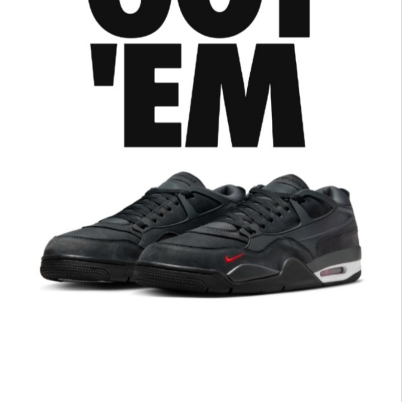 Jordan 4 x Nigel Sylvester RM SP Driveway Grey 착용 스타일
