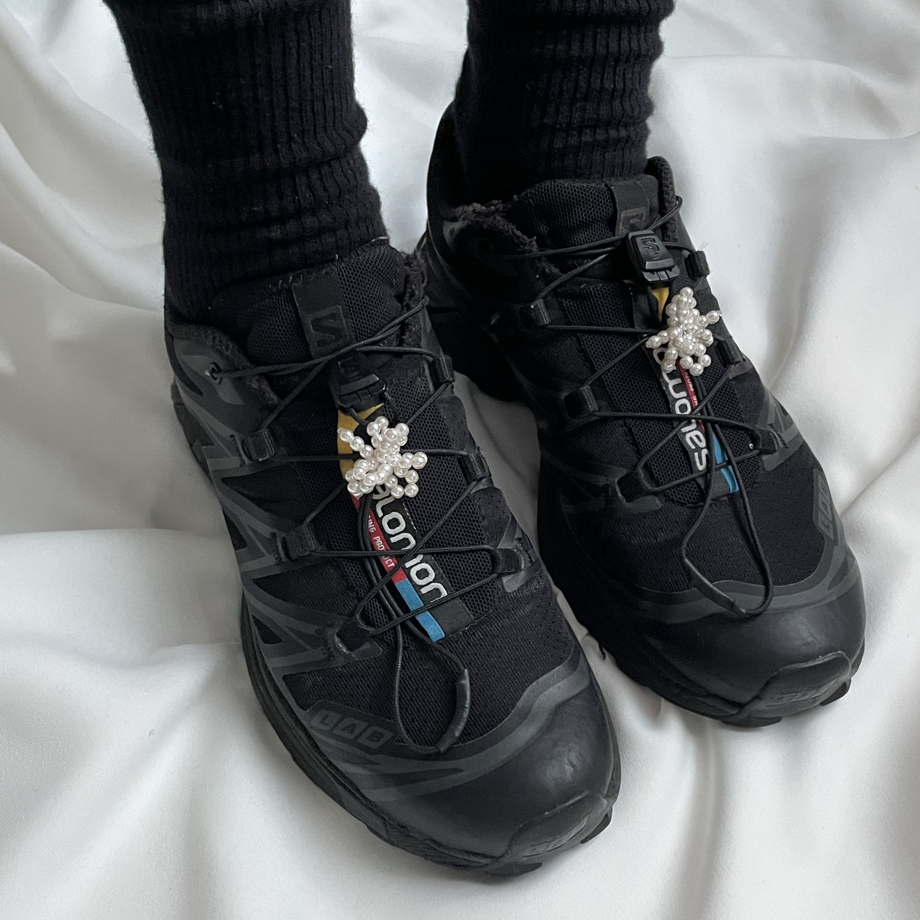 Salomon XT-6 ADV Black 착용 스타일 - 3
