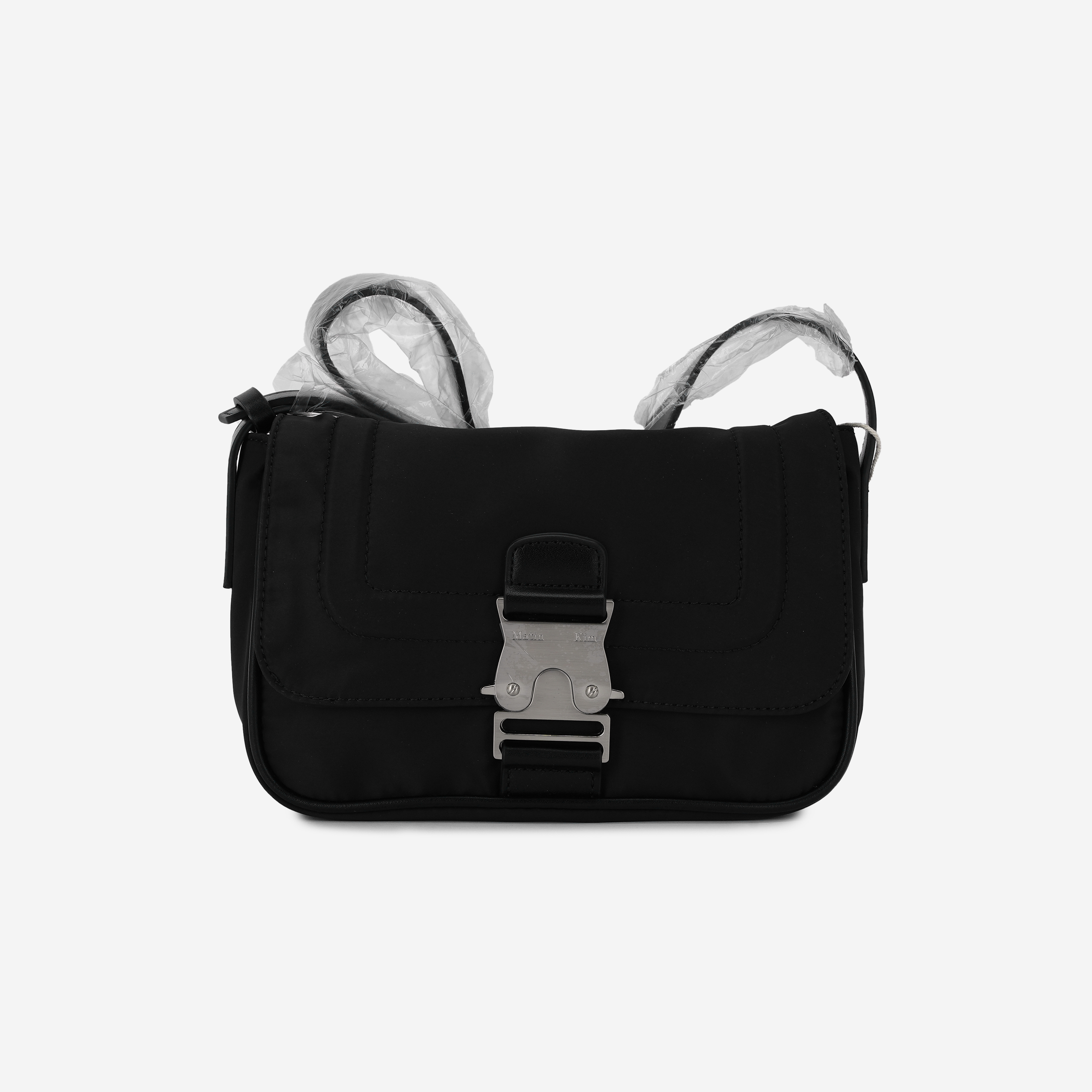 Matin Kim Mini Buckle Bag Black