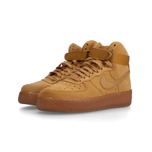 (GS) Nike Air Force 1 High LV8 3 Wheat