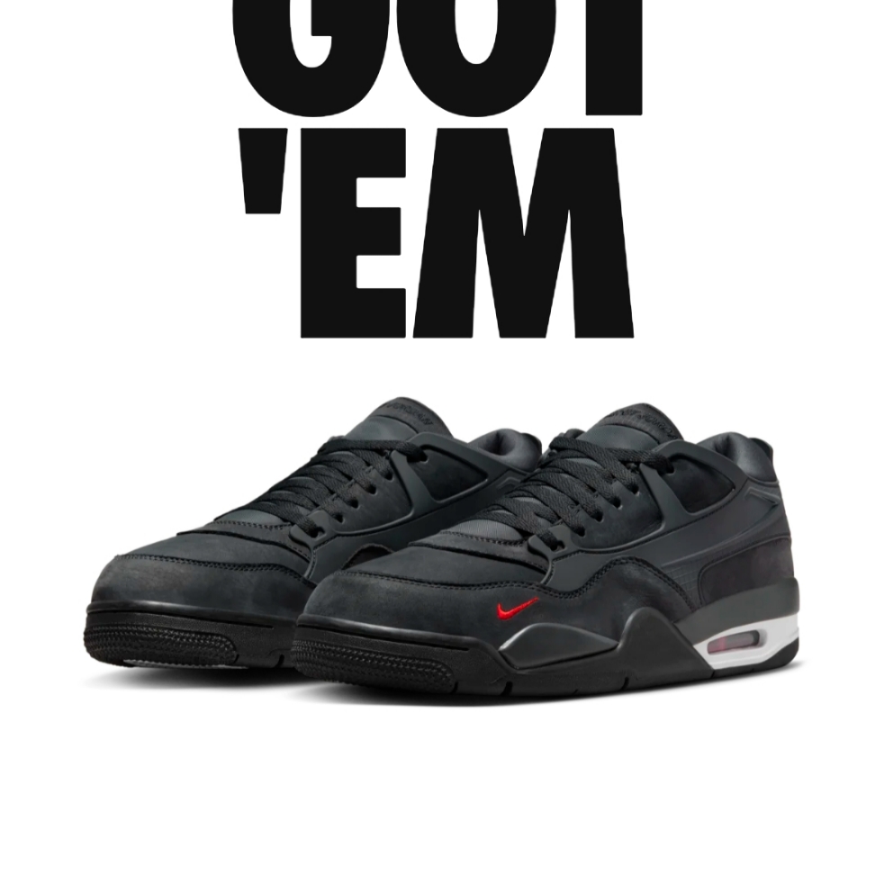 Jordan 4 x Nigel Sylvester RM SP Driveway Grey 착용 스타일