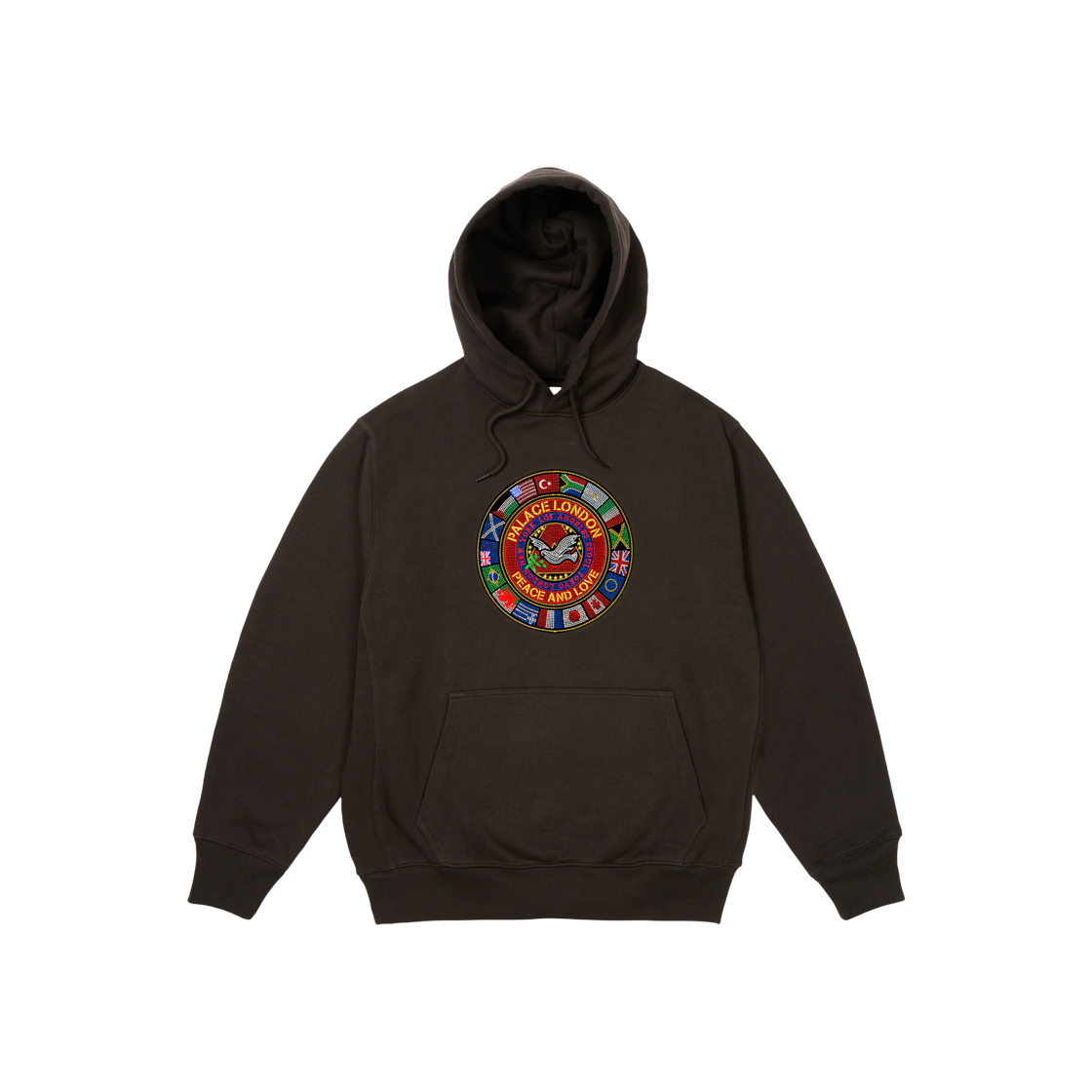 Palace Nations Hood Black - 24FW 상세 이미지 1