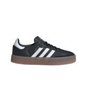 (W) Adidas Sambae Core Black Cloud White