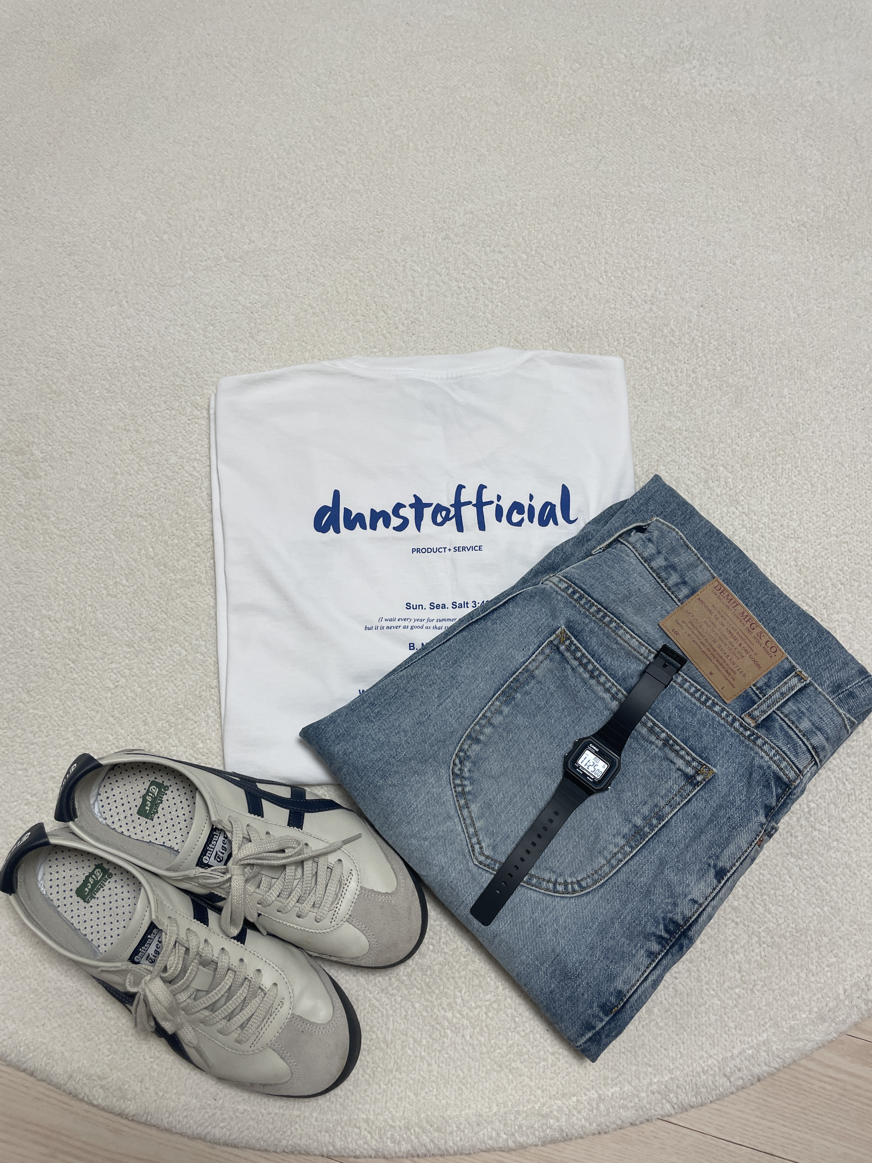 Onitsuka Tiger Mexico 66 Birch 착용 스타일 - 5