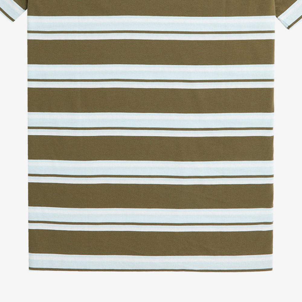 프레드페리 스트라이프 티셔츠 유니폼그린(Fred Perry Stripe T-Shirt Uniform Green/Snow White/Light Ice) - 6