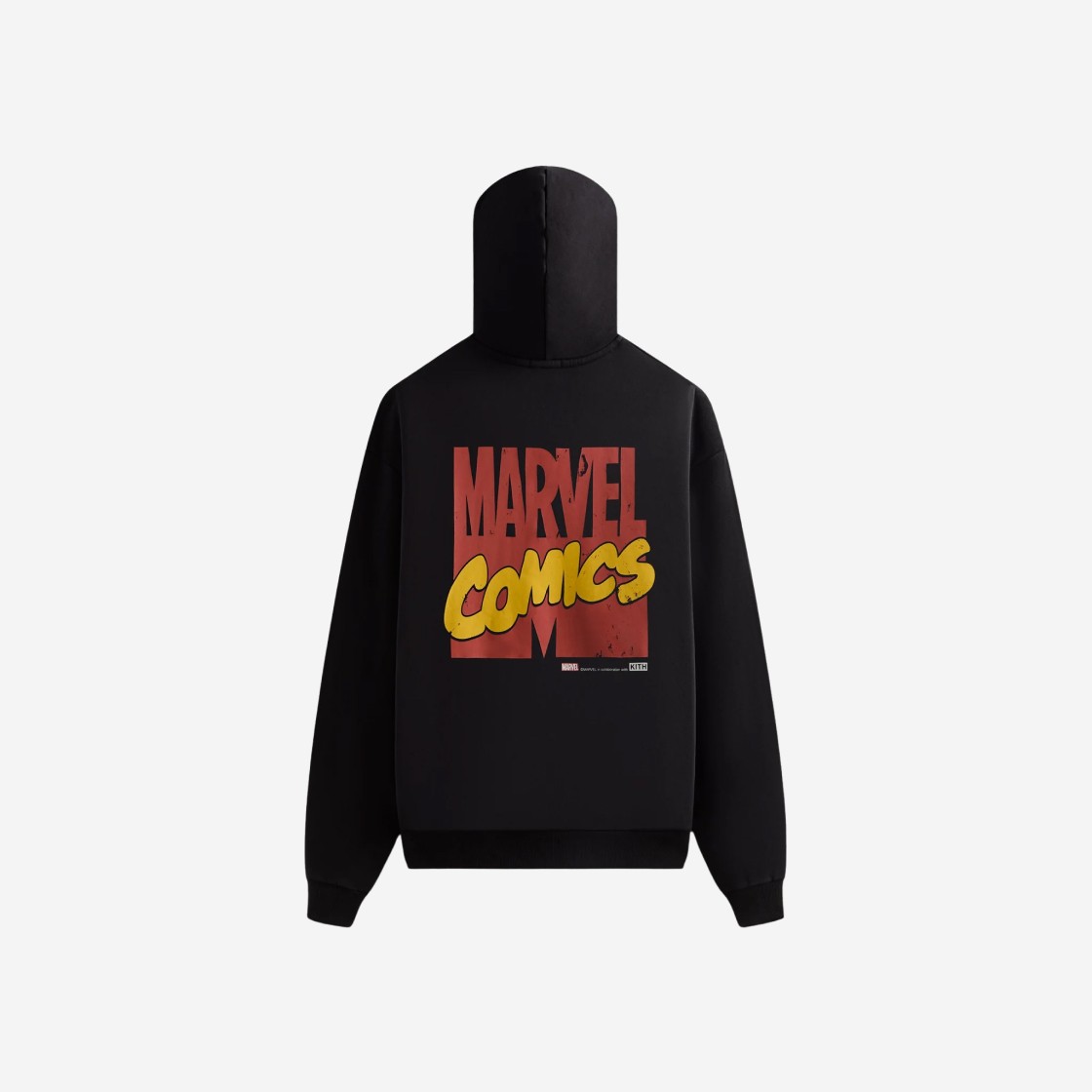 Kith x Marvel Comics Vintage Nelson Hoodie Black 상세 이미지 1