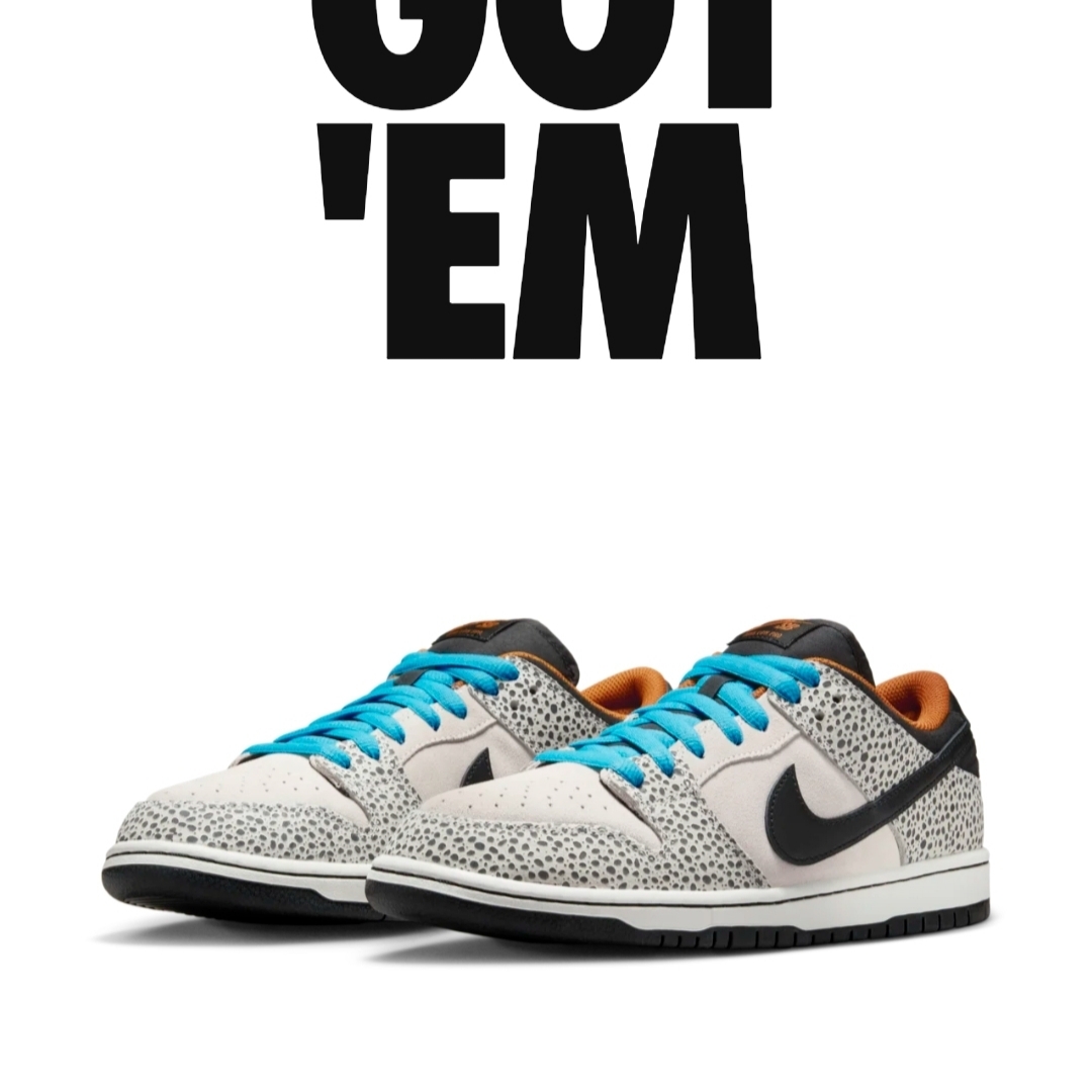 Nike SB Dunk Low Pro Electric Phantom and Black 착용 스타일
