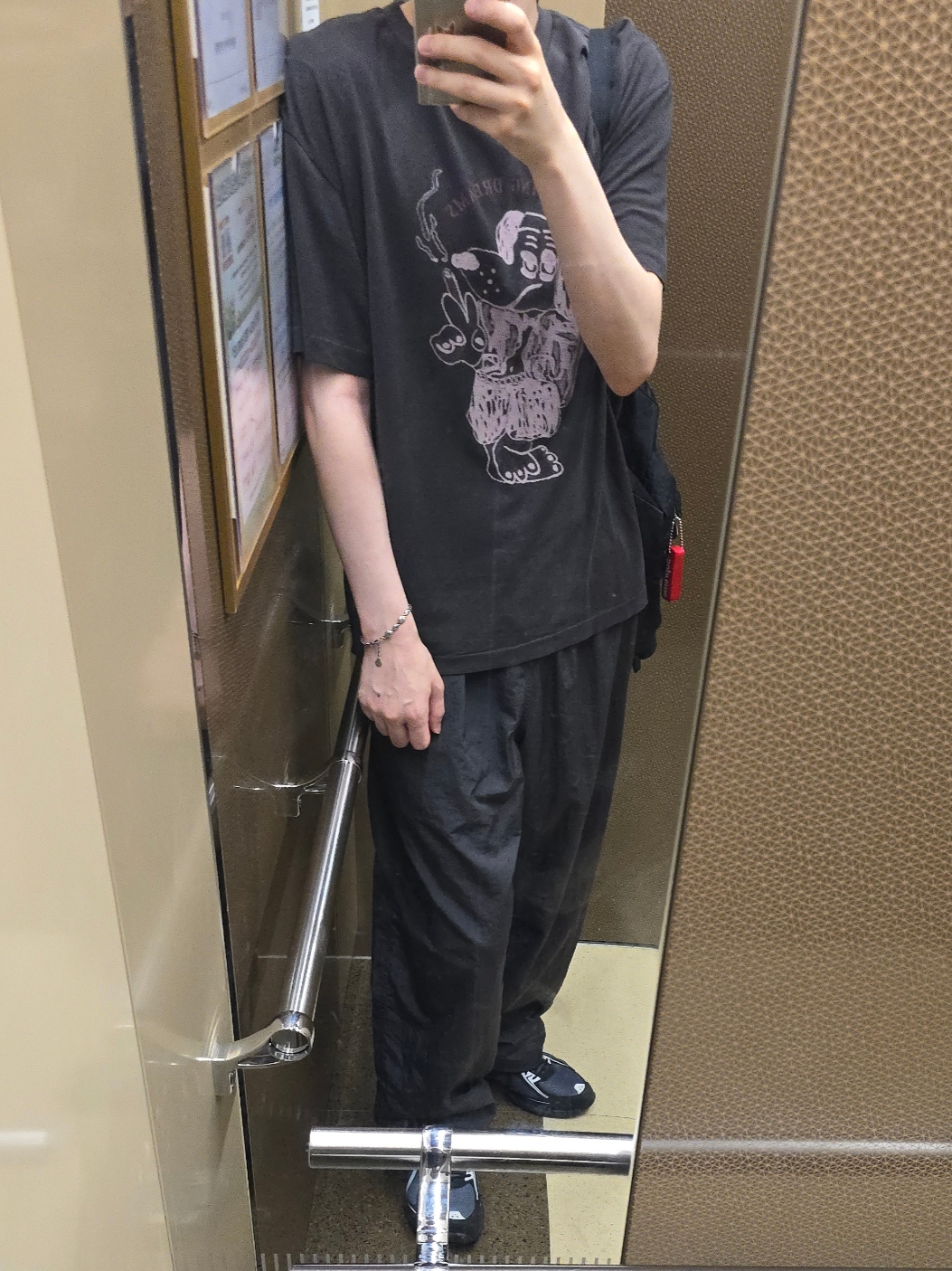 Asics Gel-Venture 6 Carrier Grey 착용 스타일