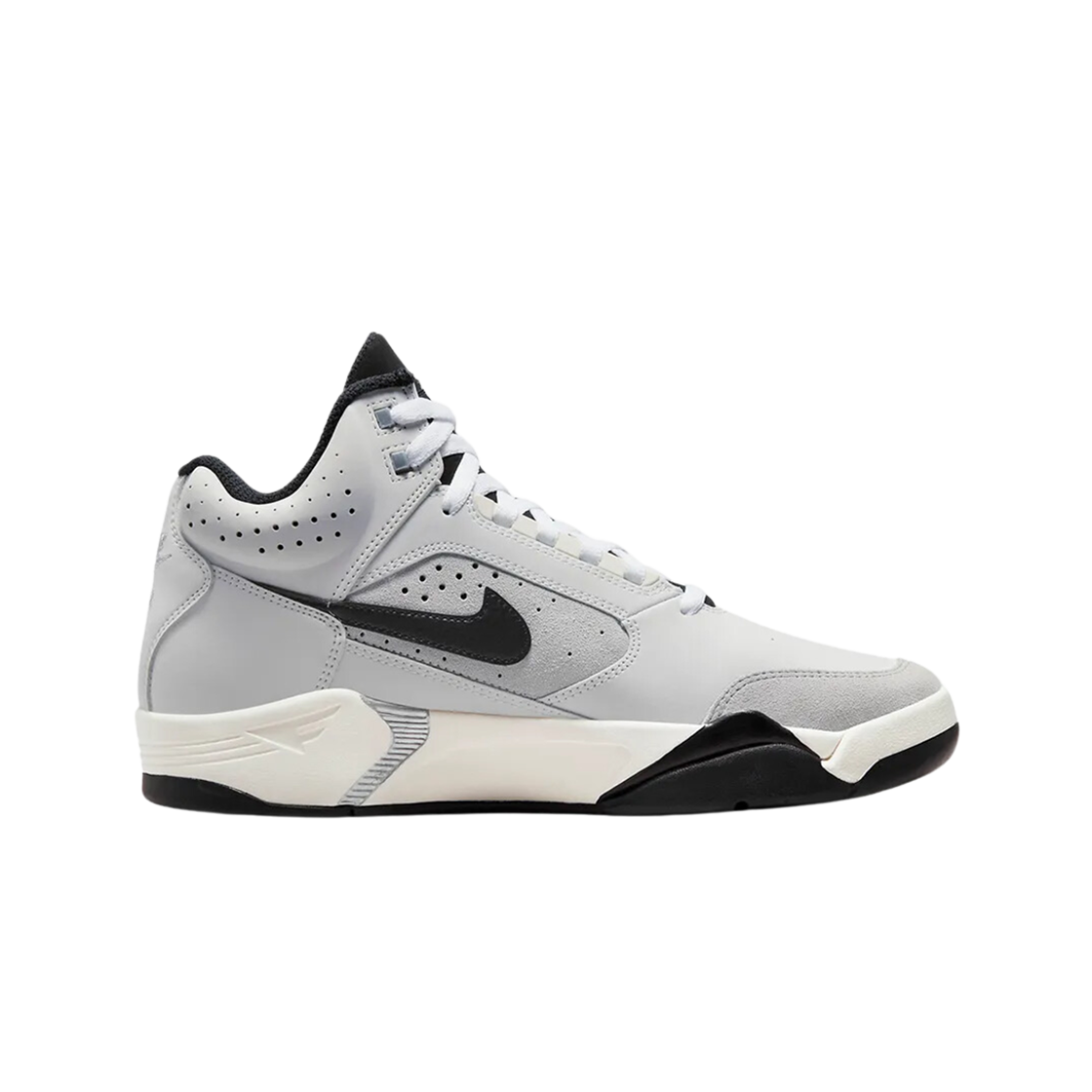FJ2949-001 Nike Air Flight Lite Mid Photon Dust Metallic Silver