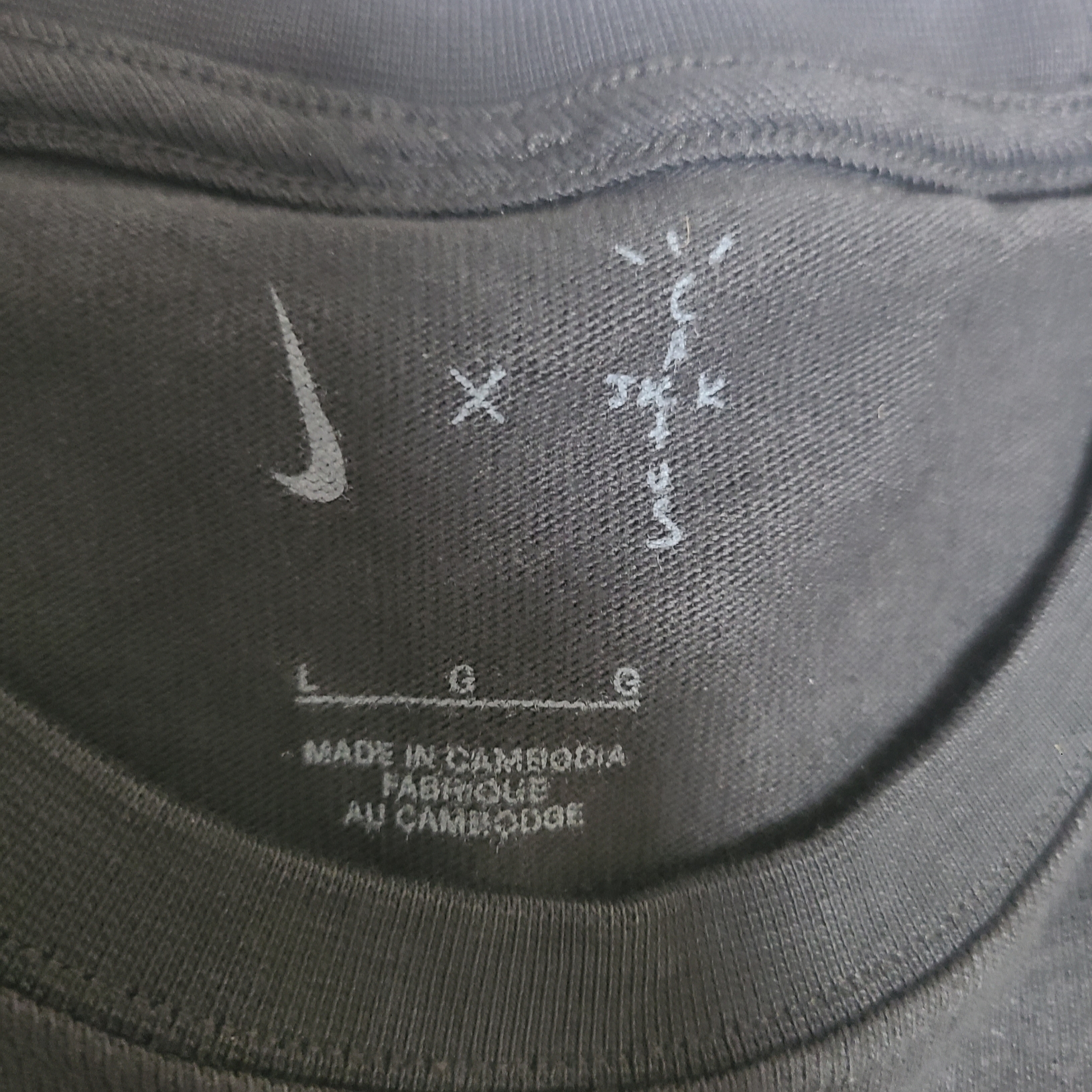 Nike x Travis Scott NRG BH Long Sleeve T-Shirt Black - Asia 착용 스타일 - 5