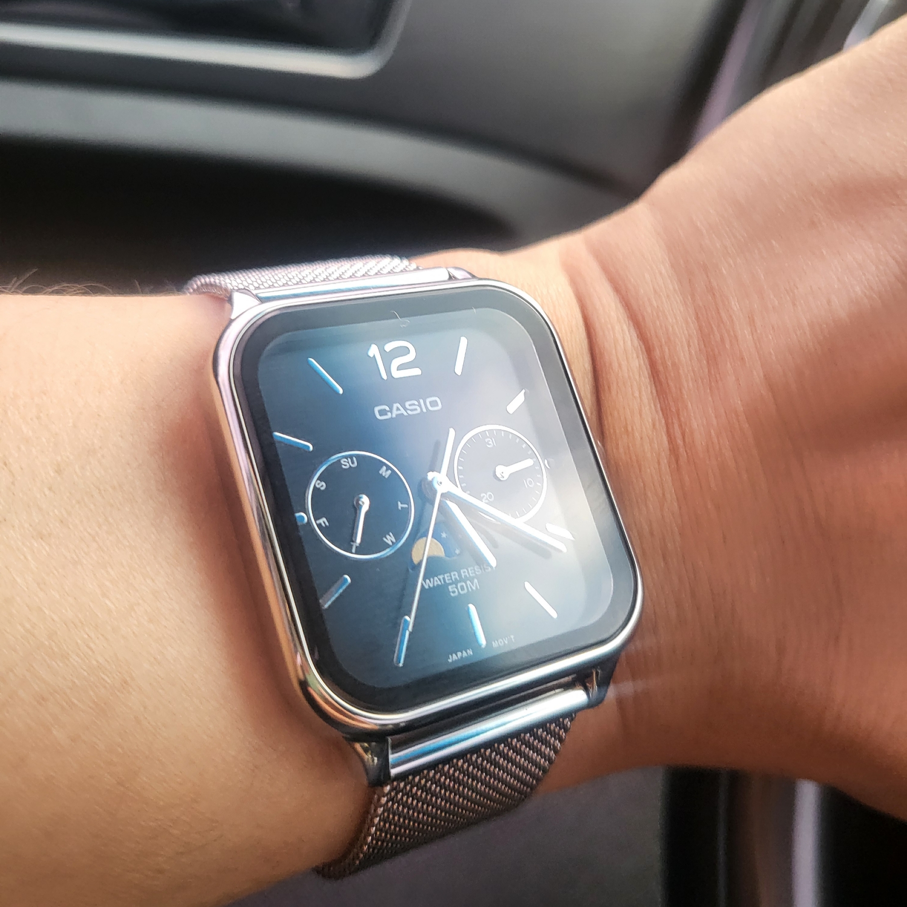 Casio MTP-M305M-1AV 착용 스타일