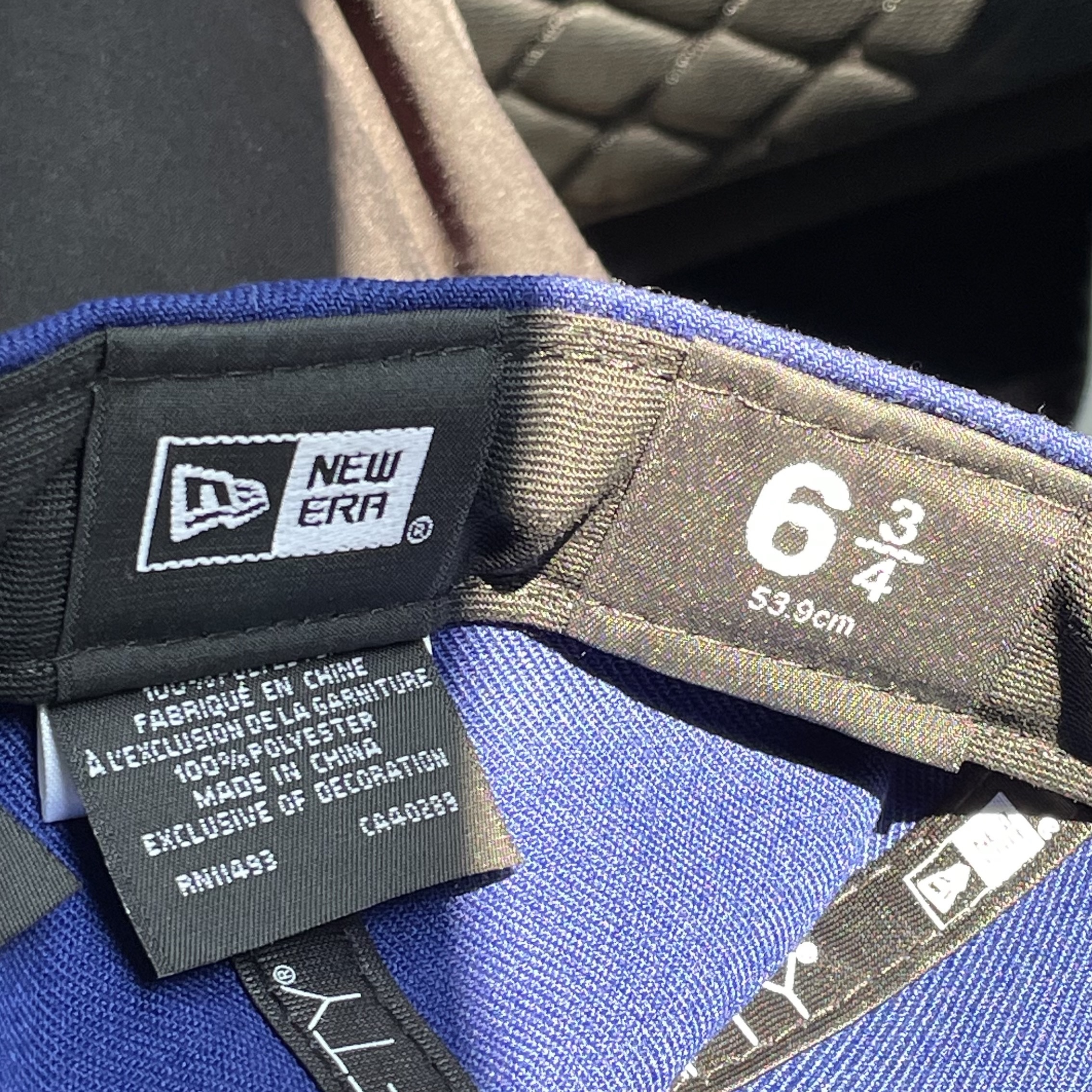 New Era 59Fifty MLB Seoul Series LA Dodgers Dark Royal 착용 스타일 - 2
