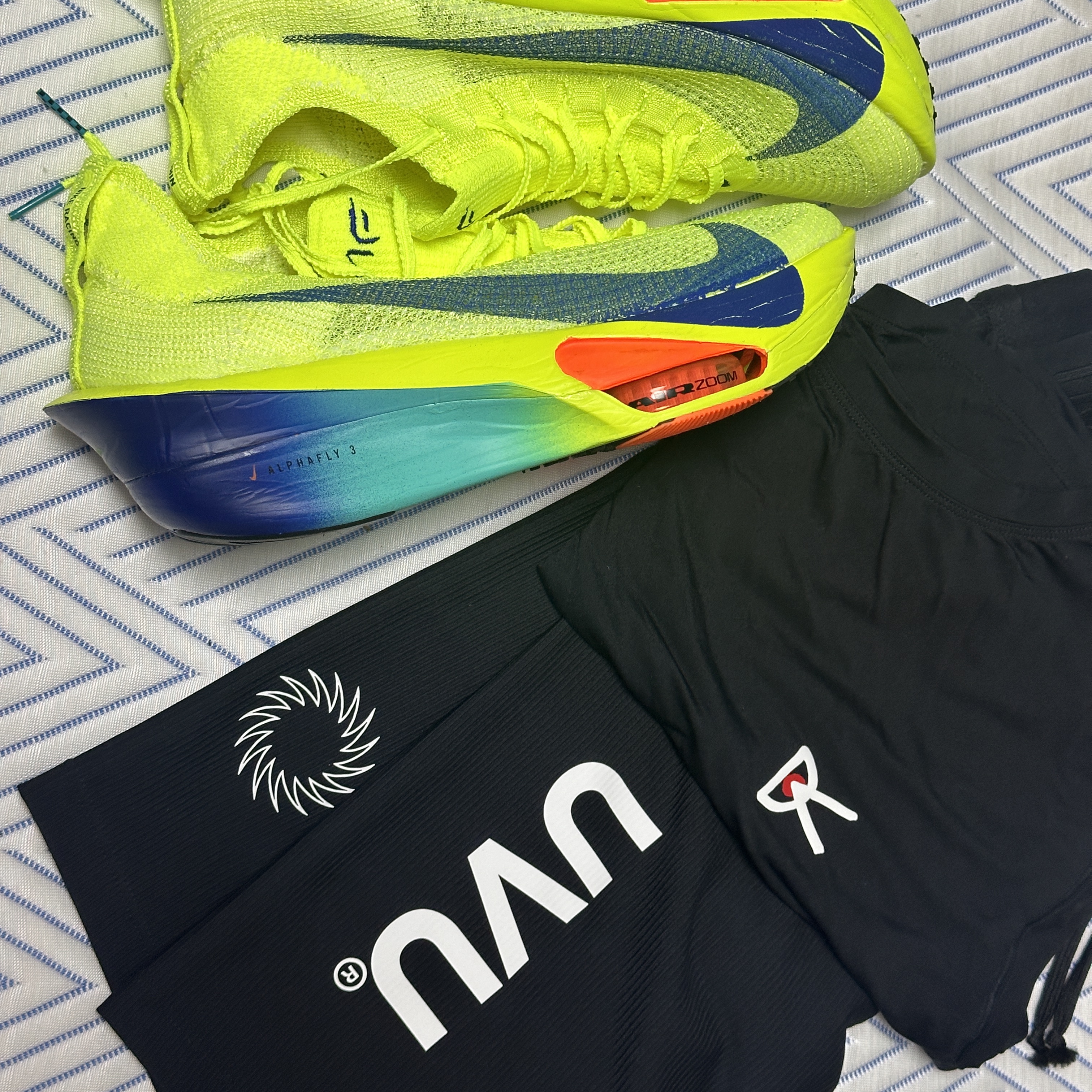 Nike Air Zoom Alphafly Next% 3 Volt 착용 스타일